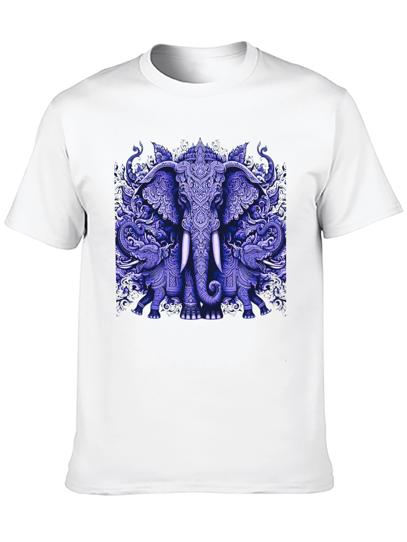 Elephant Graphic Print Tee