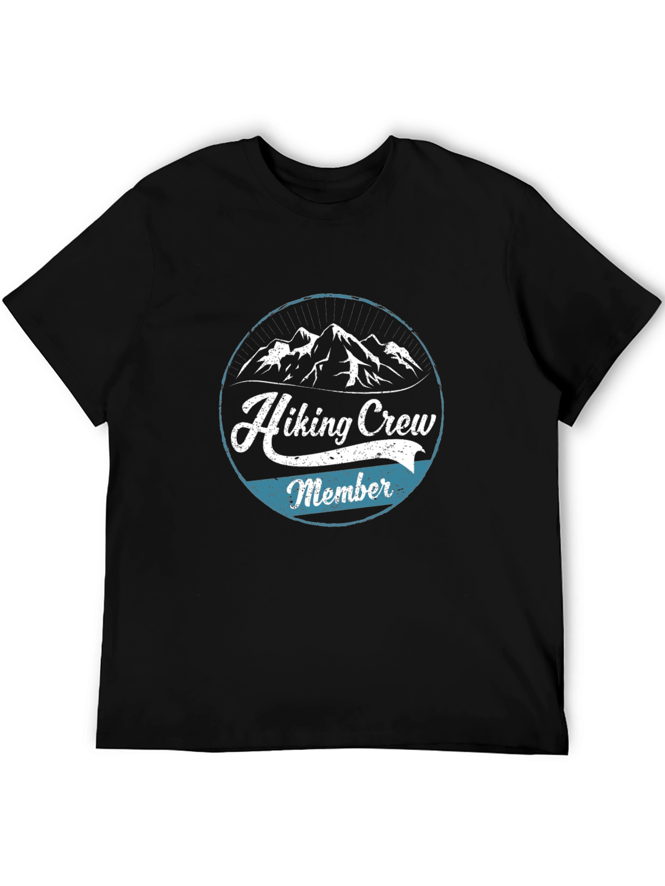 Hiking Crew Member Black T-Shirt