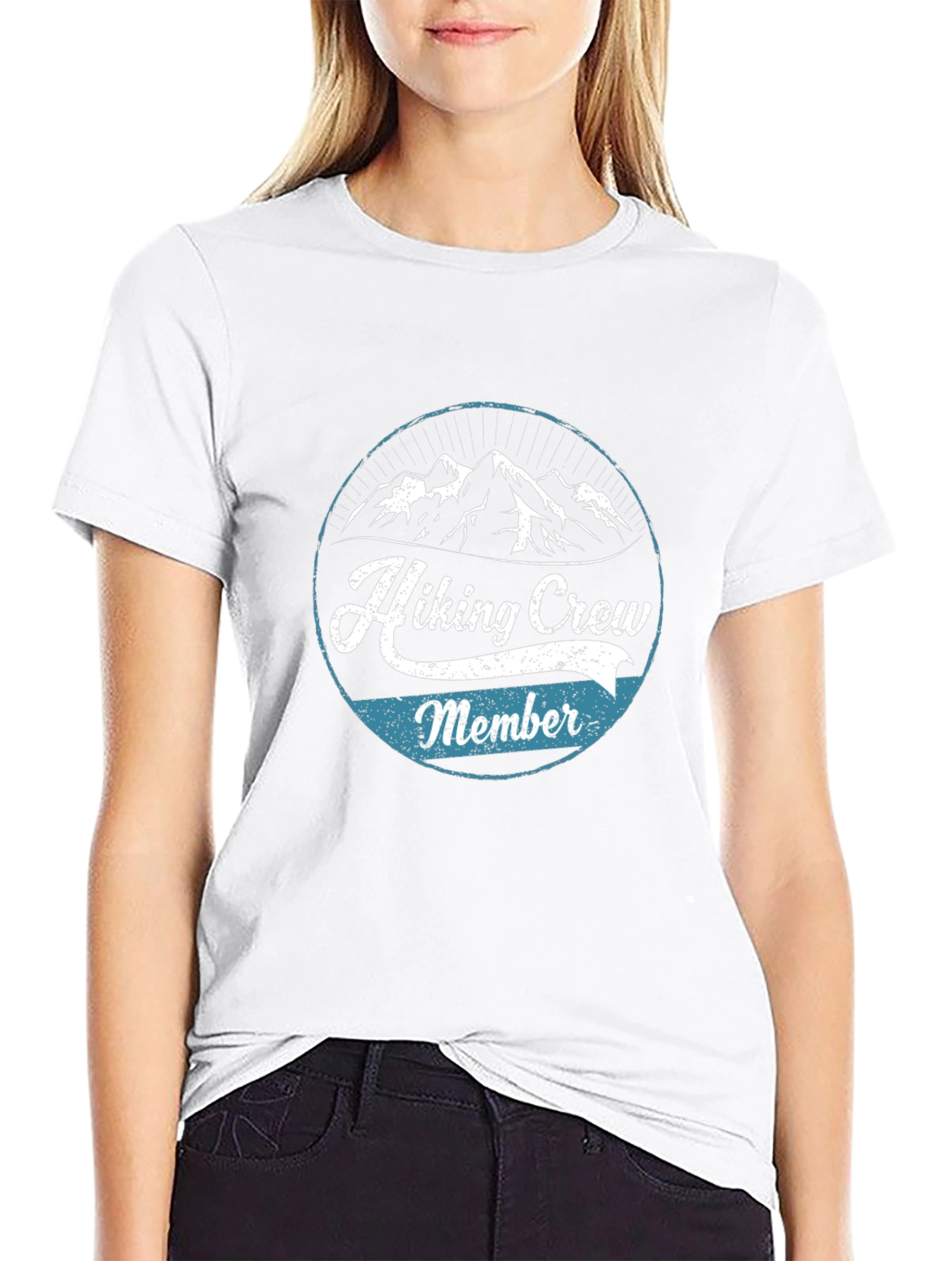 Hiking Crew Member Black T-Shirt