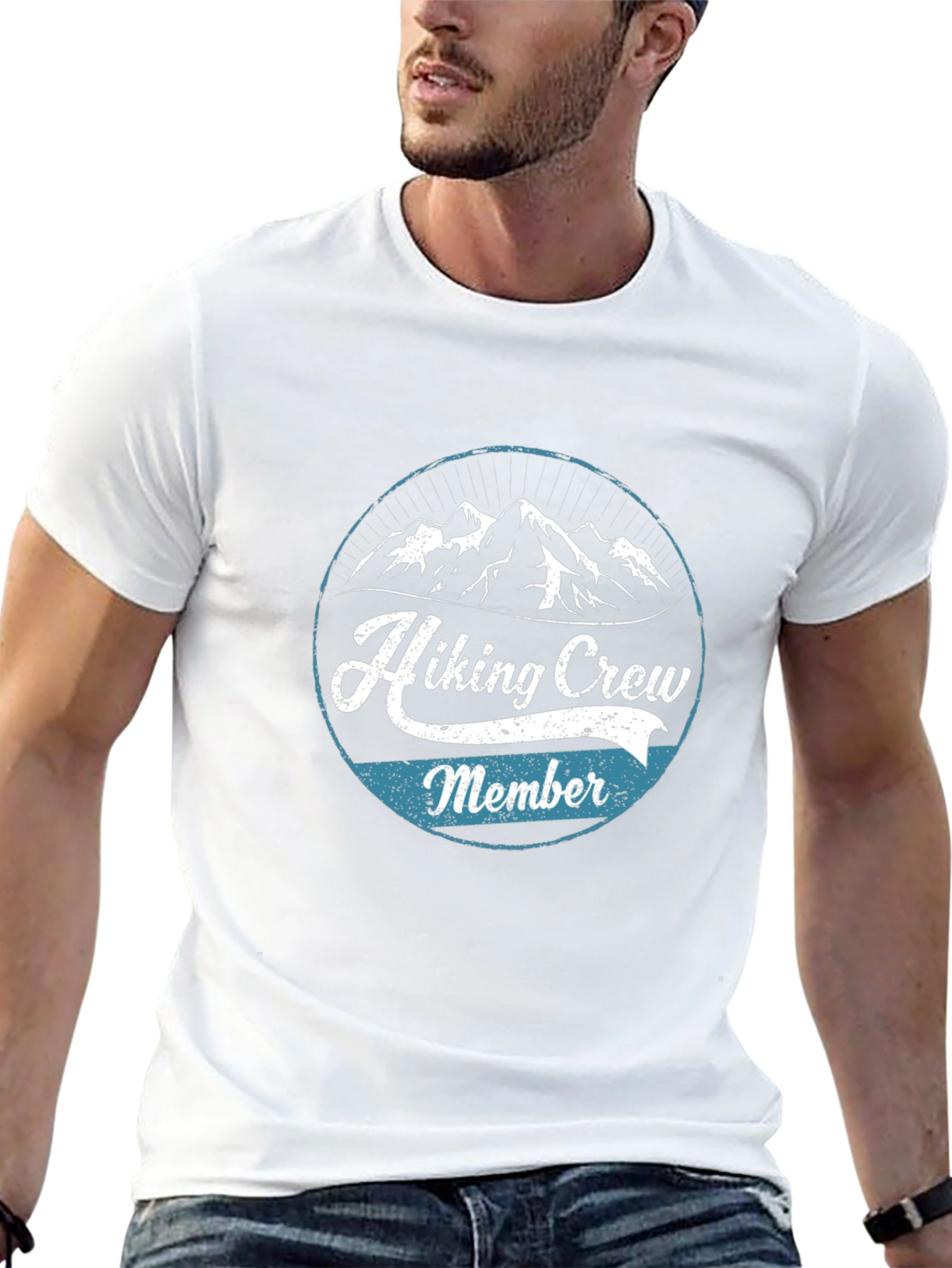 Hiking Crew Member Black T-Shirt