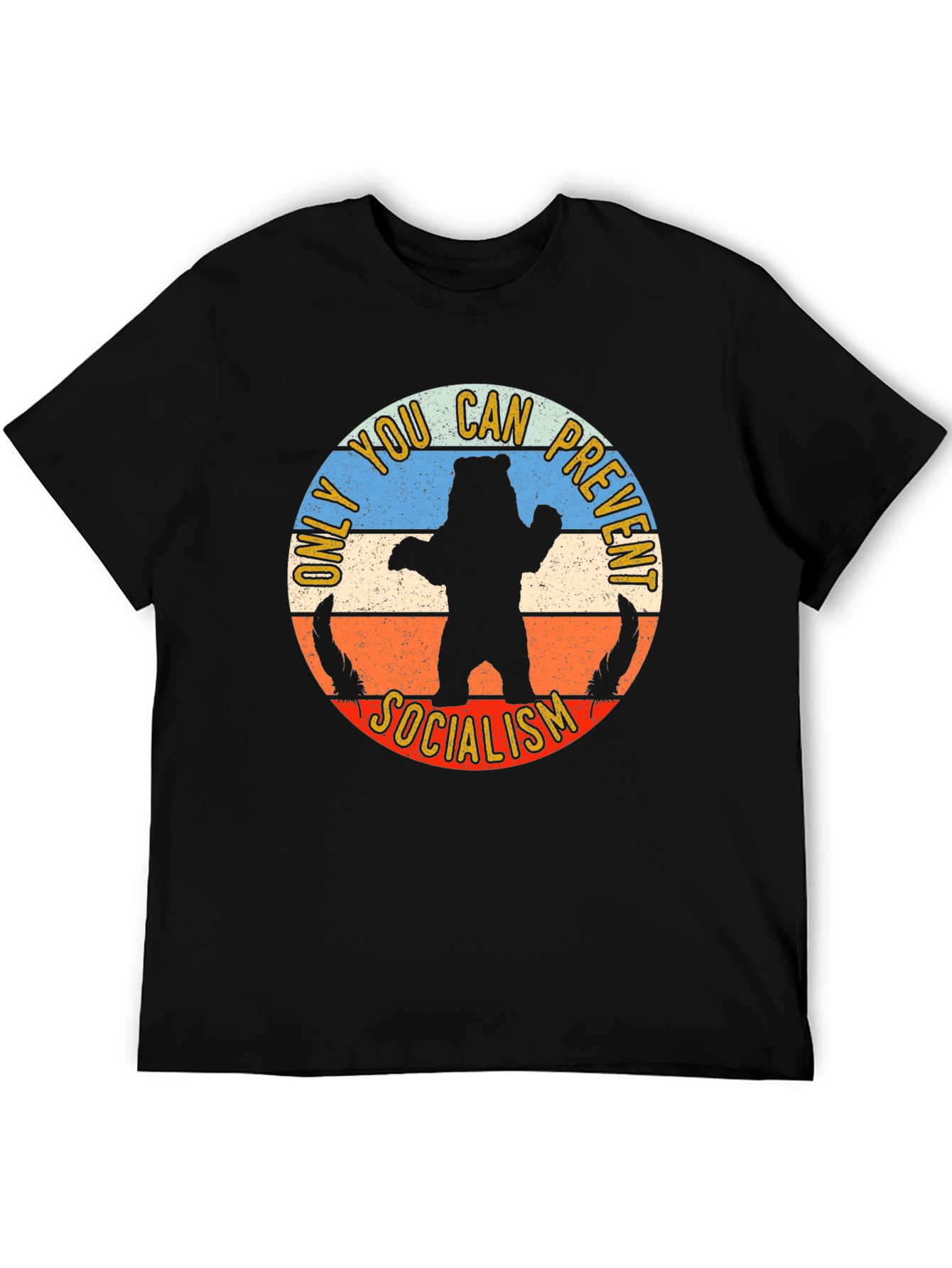 Prevent Socialism Bear Graphic Tee