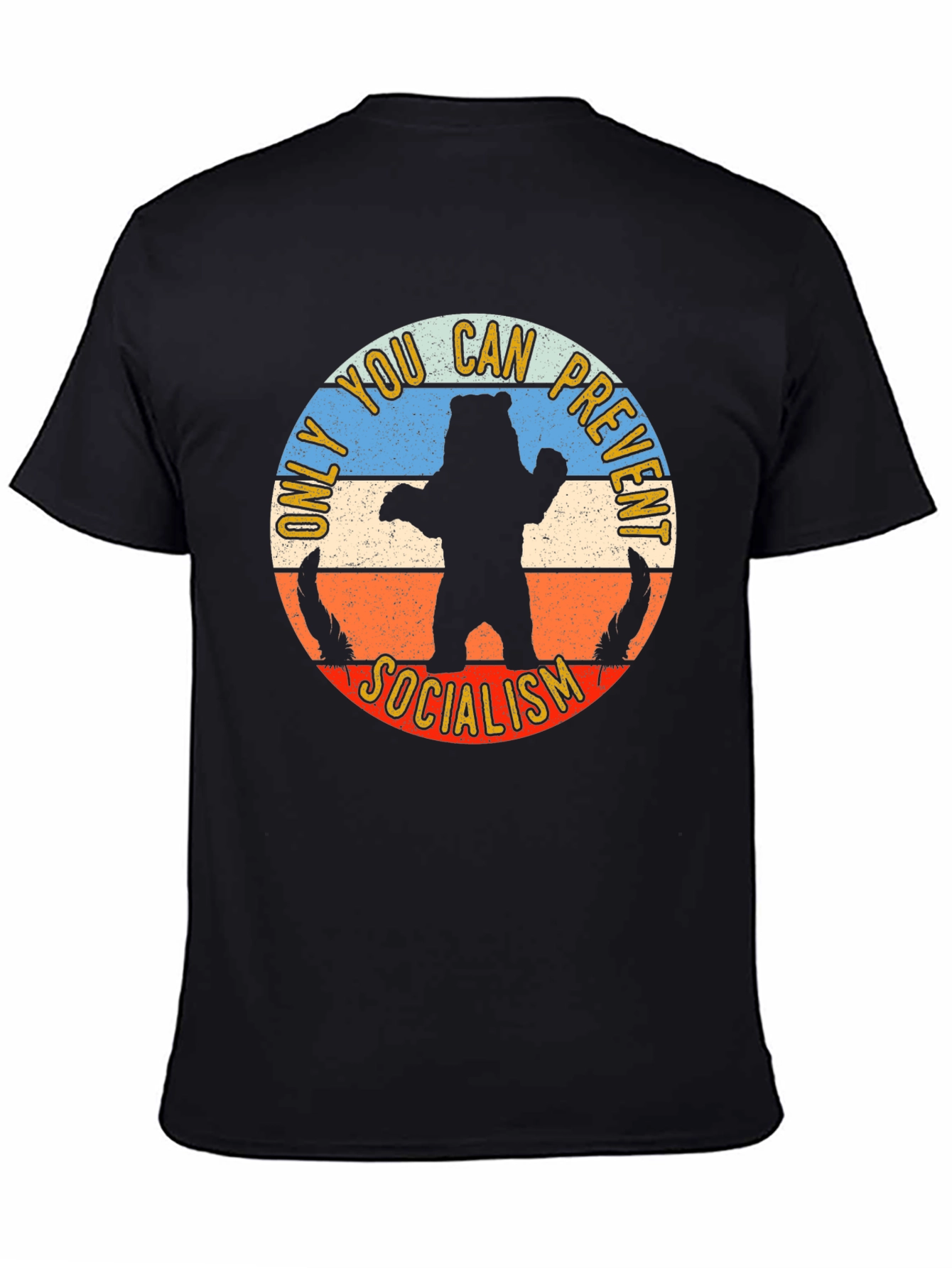 Prevent Socialism Bear Graphic Tee