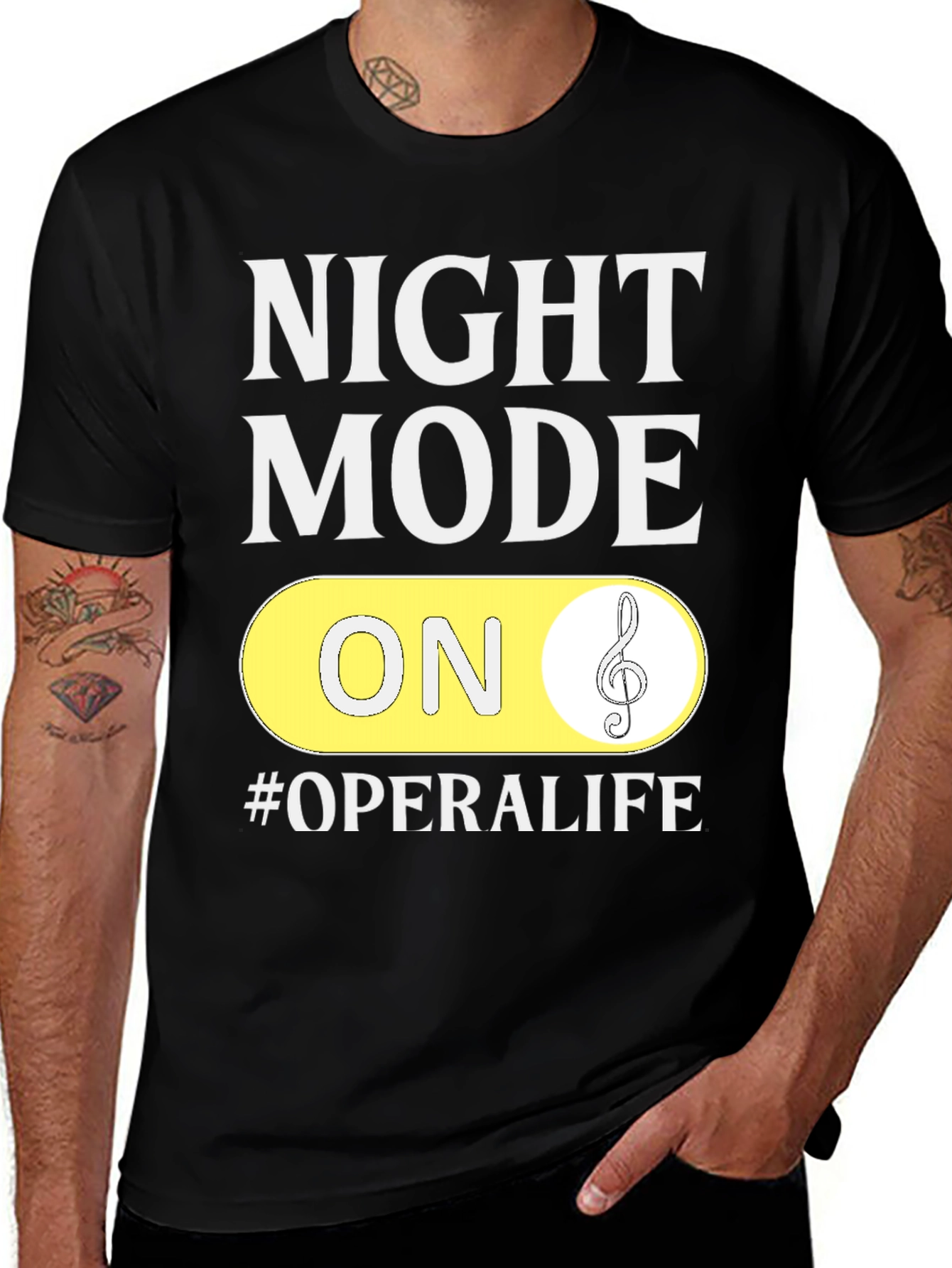 Night Mode ON #OPERALIFE T-Shirt