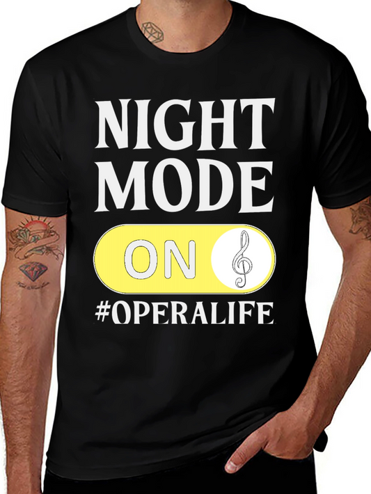 Night Mode ON #OPERALIFE T-Shirt