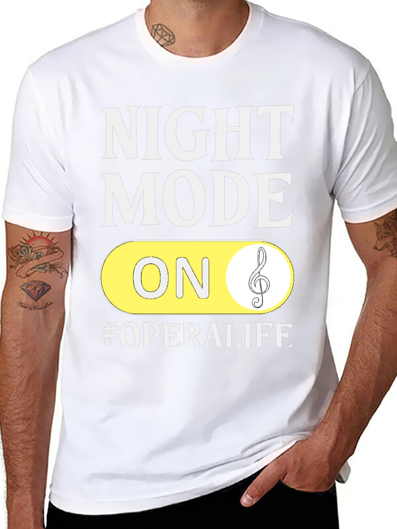 Night Mode ON #OPERALIFE T-Shirt