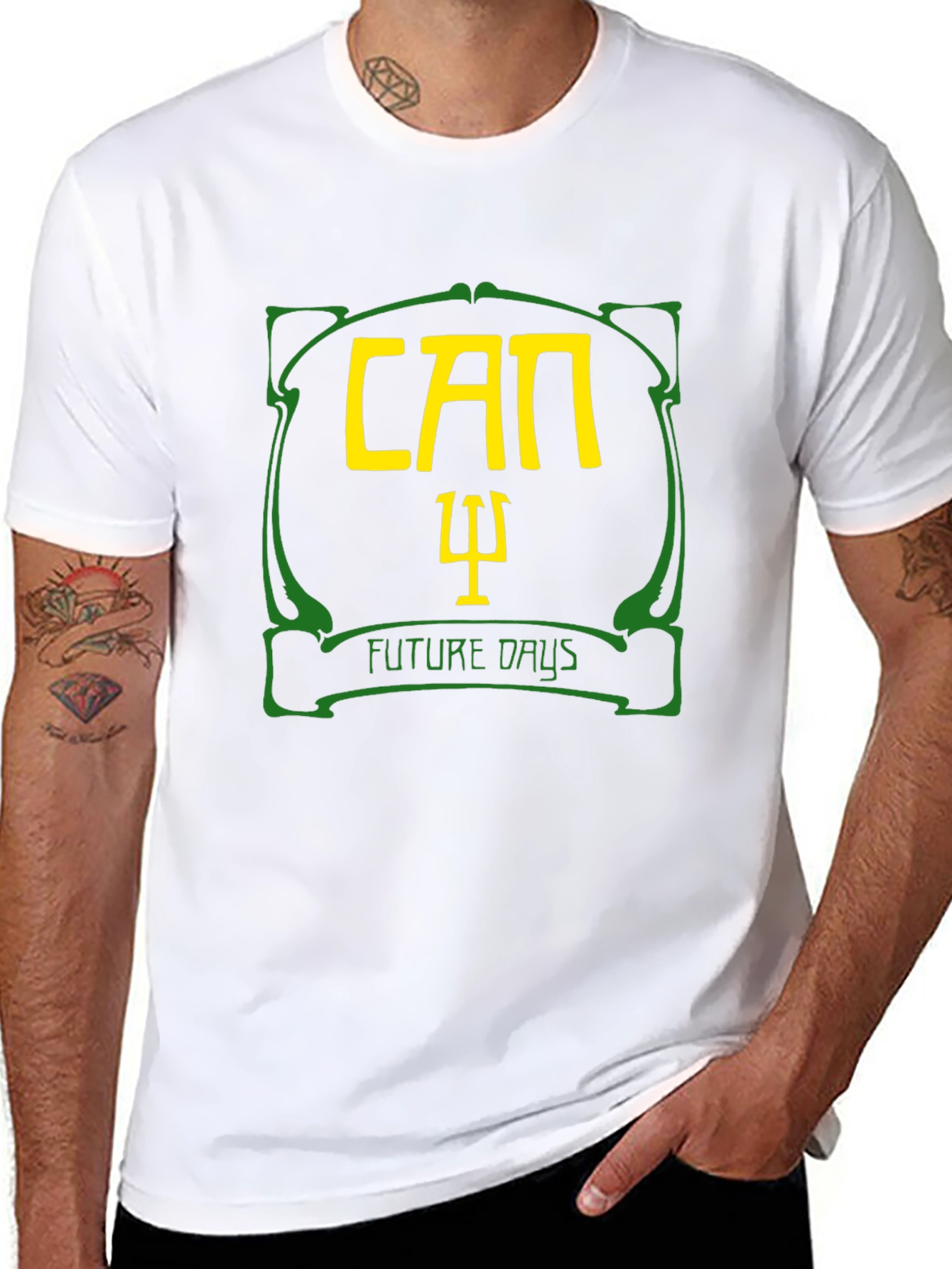 CAN Future Days T-Shirt - Retro Band Tee