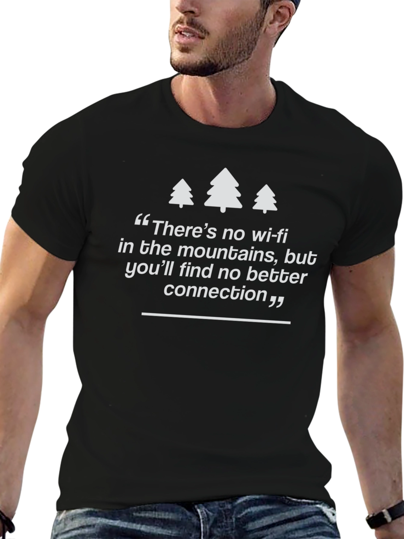 Mountain Connection T-Shirt - No Wi-Fi Needed