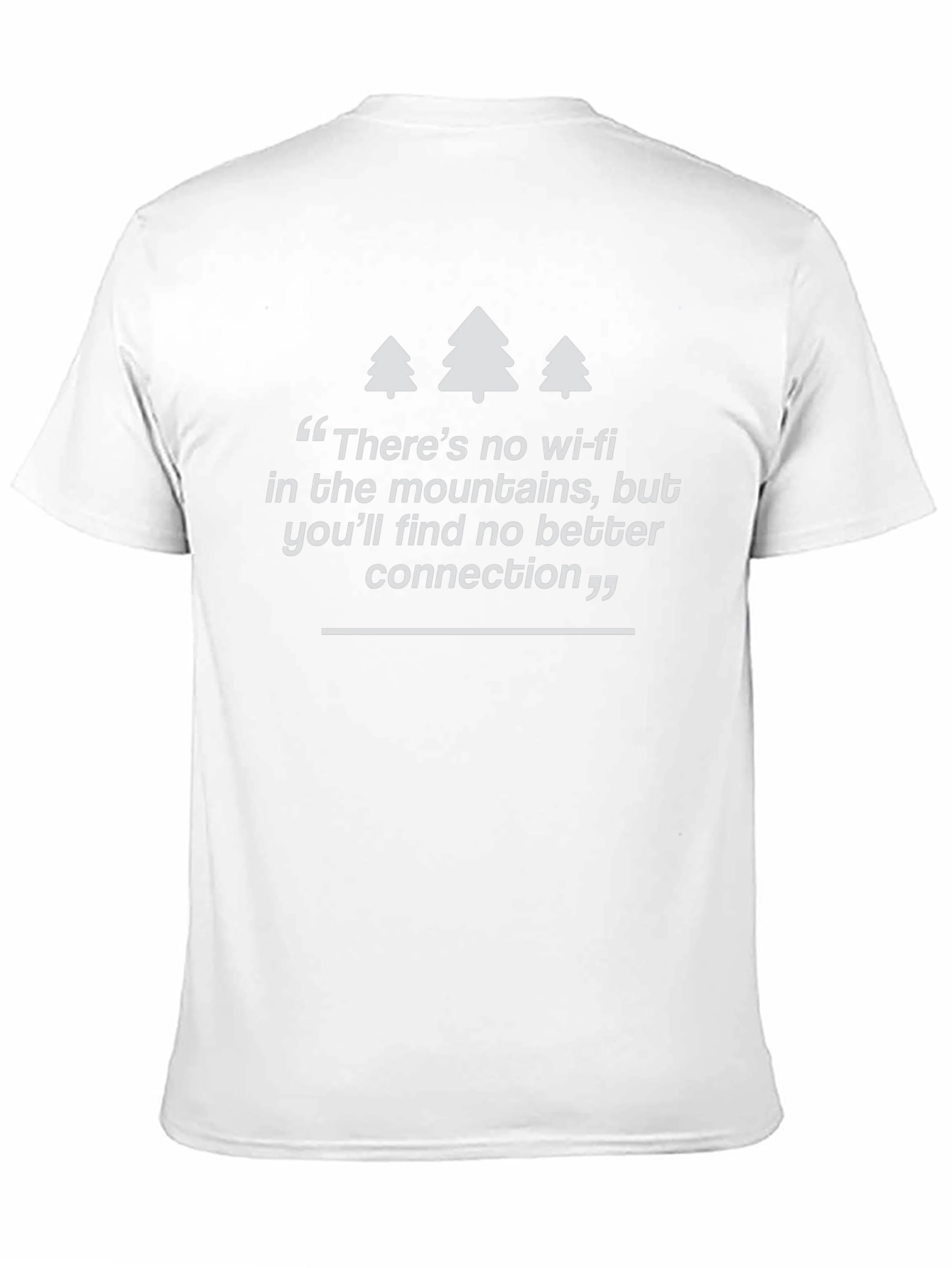 Mountain Connection T-Shirt - No Wi-Fi Needed