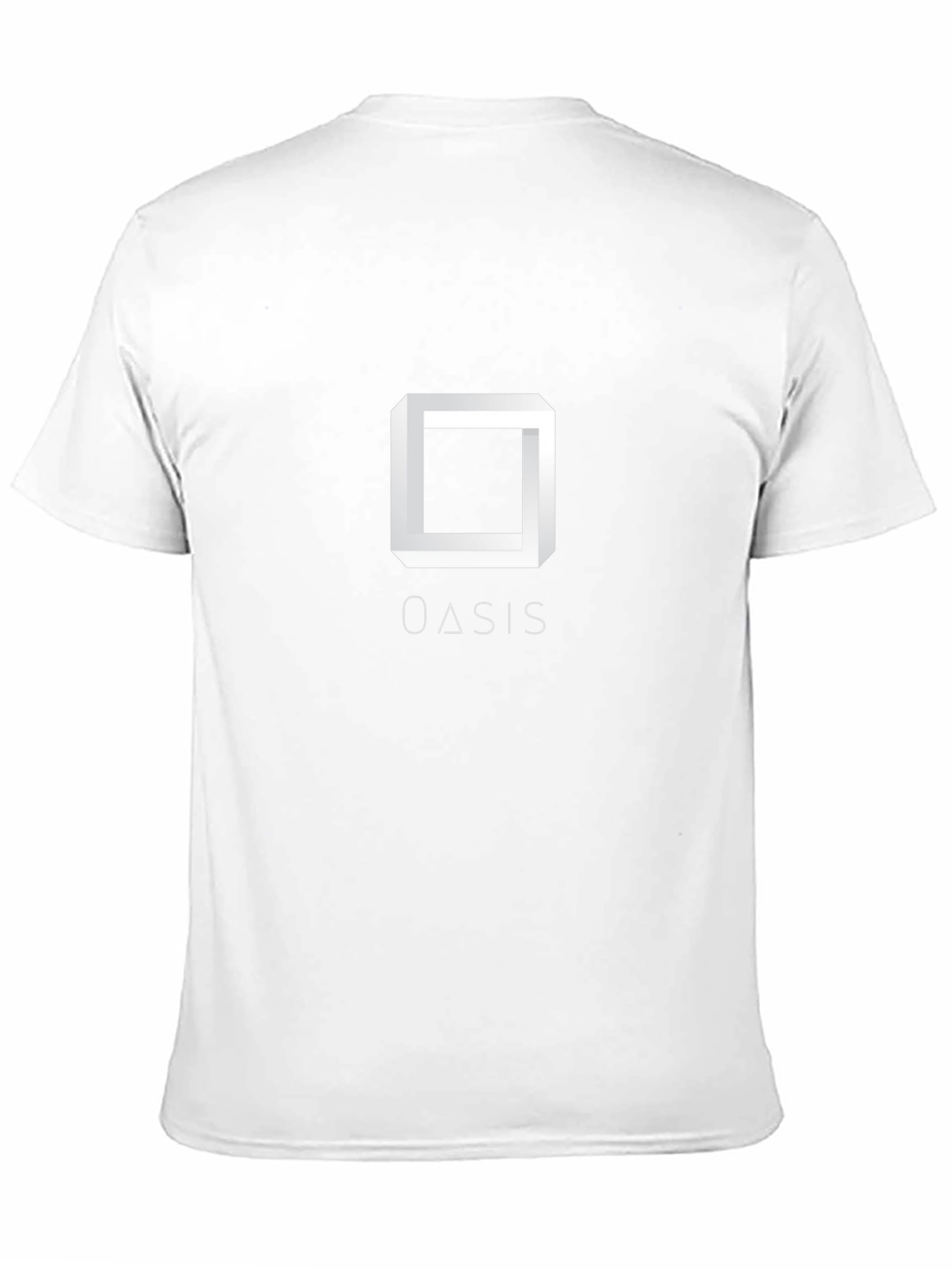 Oasis Impossible Cube Graphic Tee - Modern Illusion