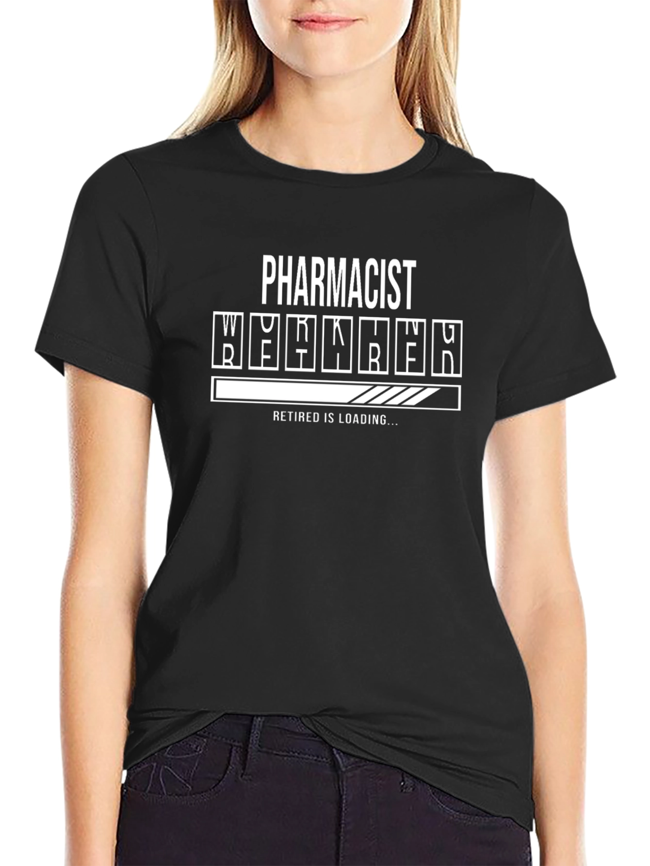 Pharmacist Retired Loading T-Shirt - Funny Gift