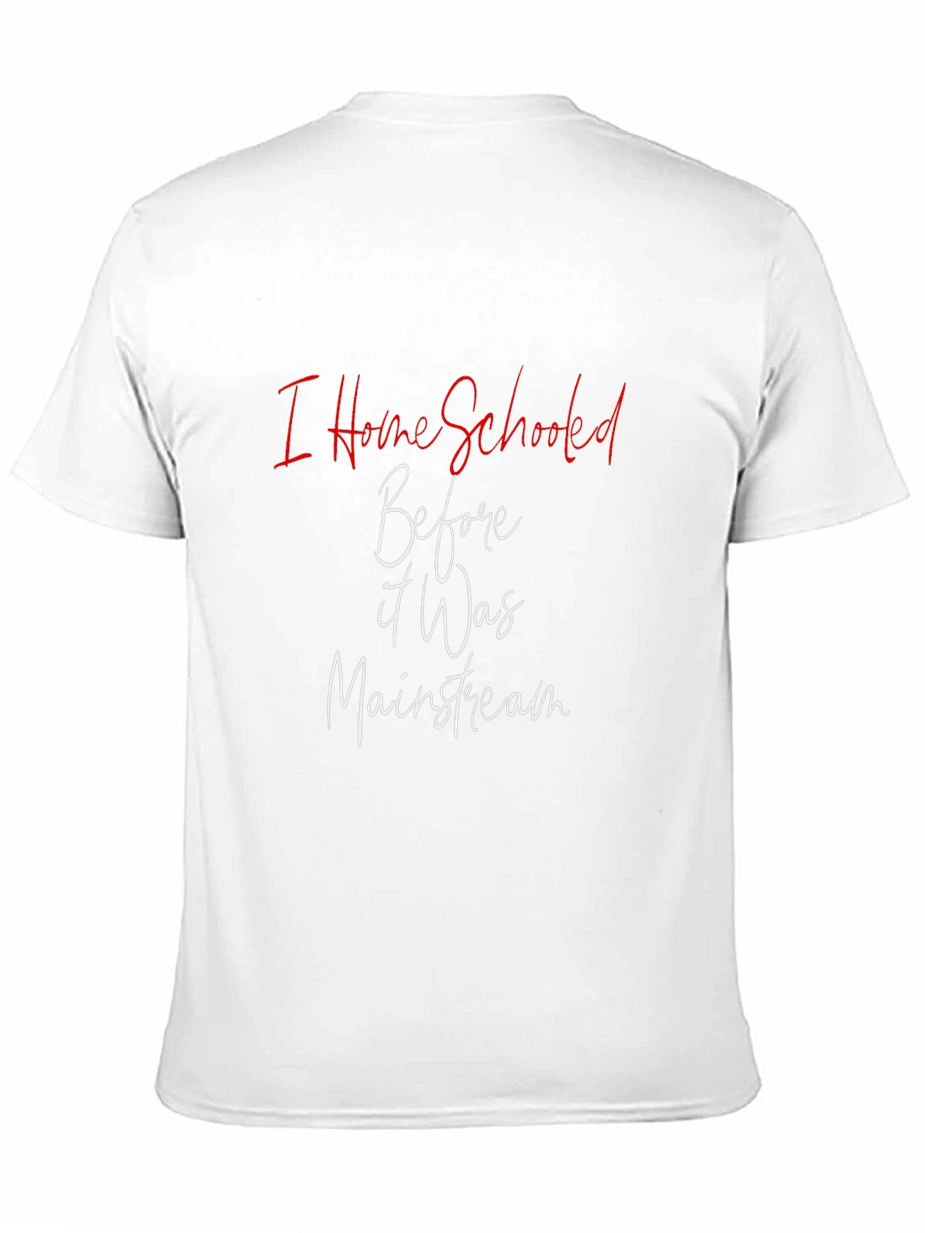 I Homeschooled Before It Was Mainstream T-Shirt