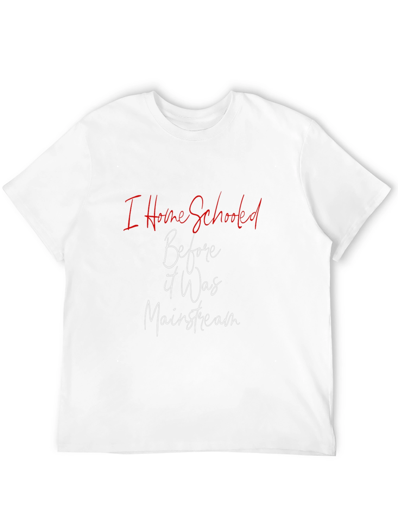 I Homeschooled Before It Was Mainstream T-Shirt