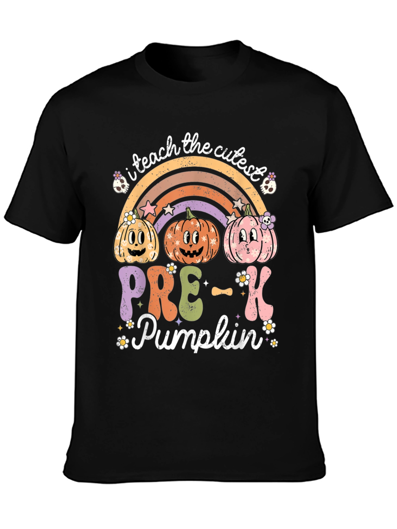 Cute Pre-K Pumpkin Teacher T-Shirt