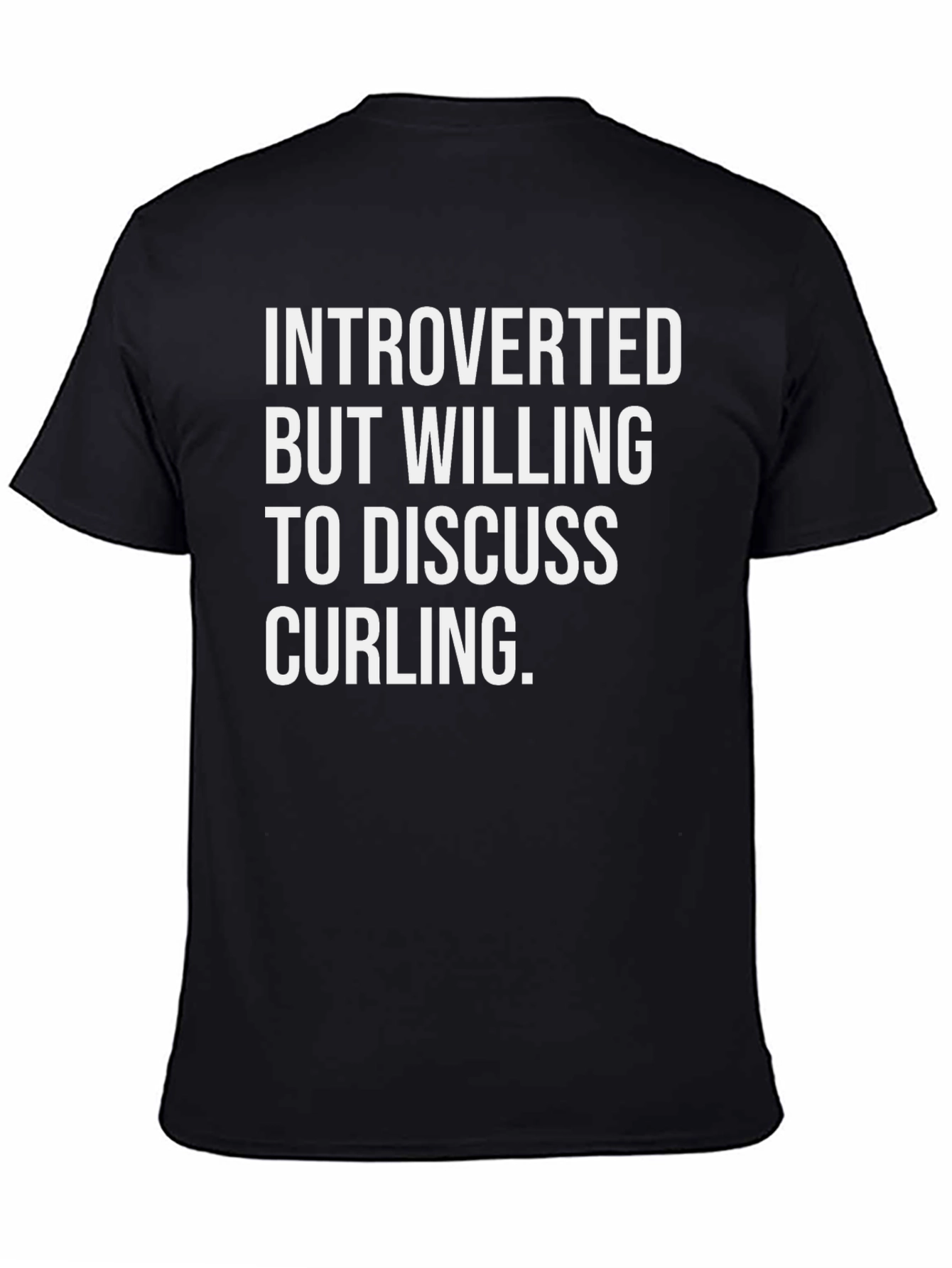 Introverted Curling Fan T-Shirt