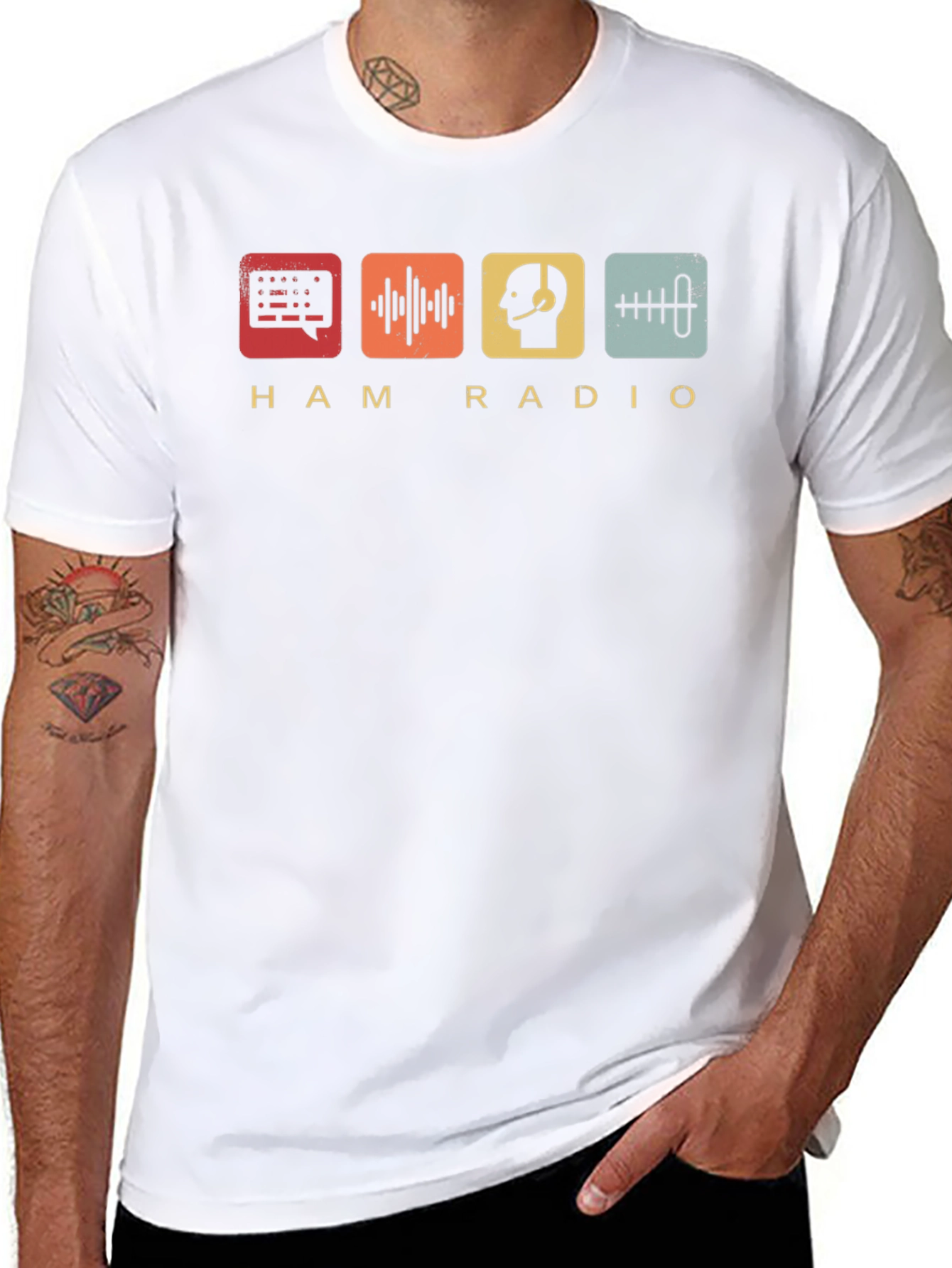 Ham Radio Retro T-Shirt