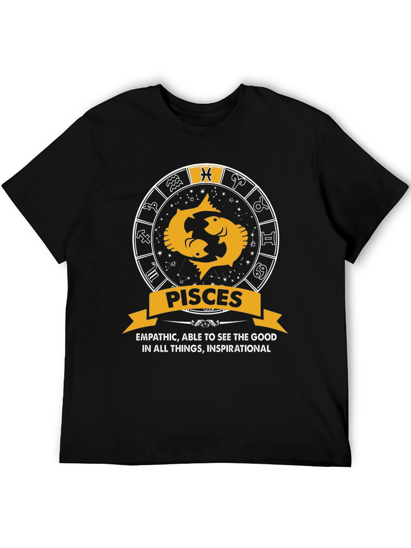 Pisces Zodiac T-Shirt - Horoscope Astrology Tee