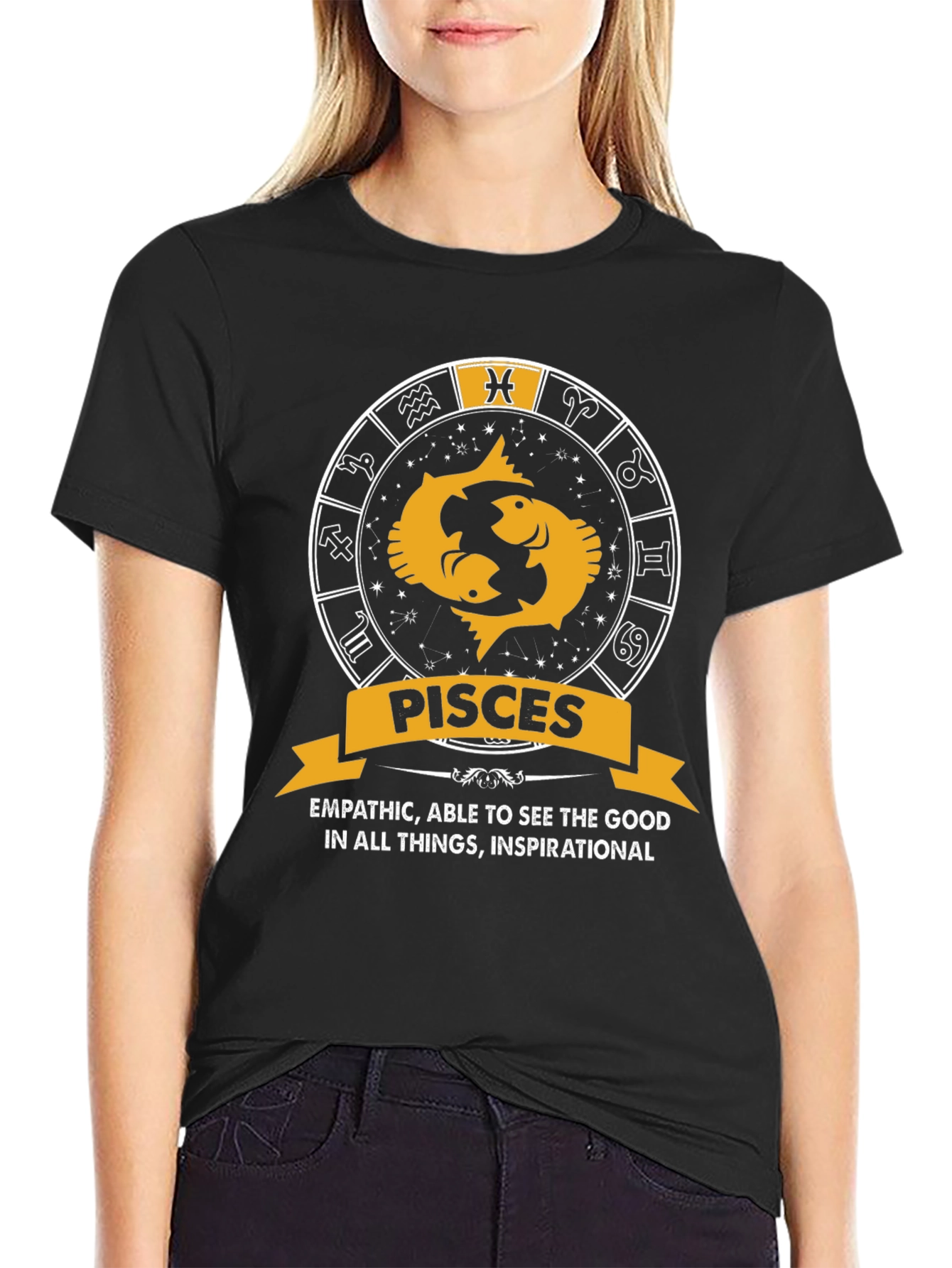 Pisces Zodiac T-Shirt - Horoscope Astrology Tee