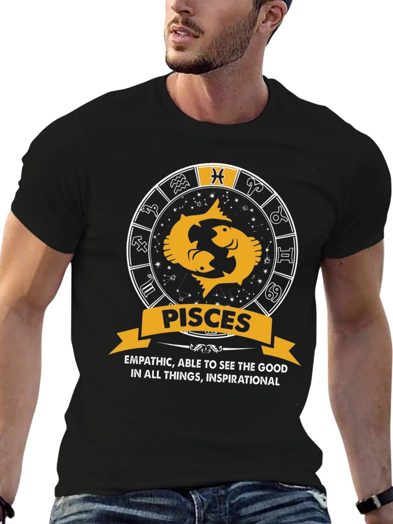 Pisces Zodiac T-Shirt - Horoscope Astrology Tee