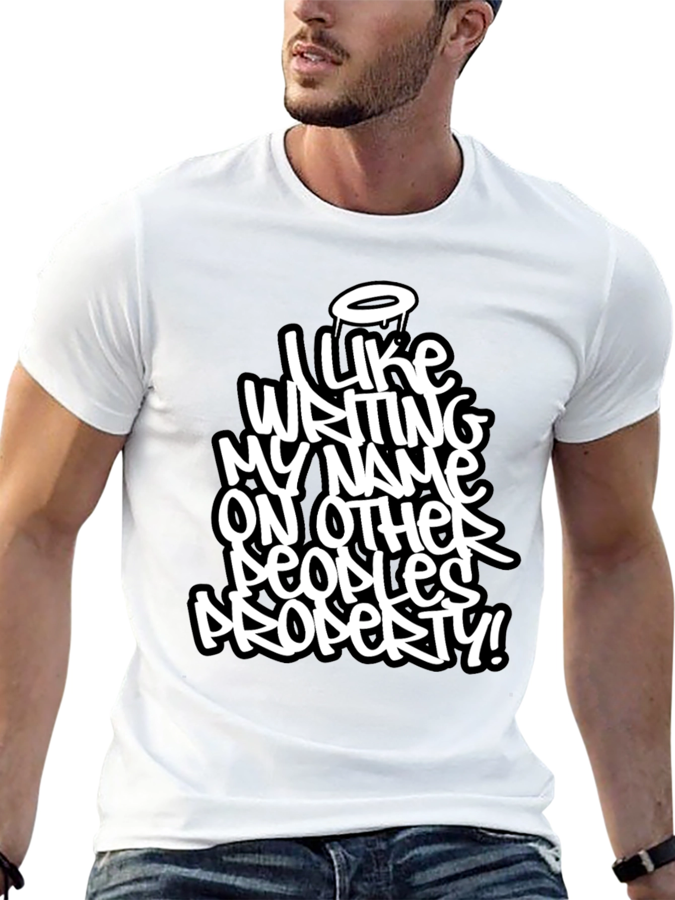 I Like Writing My Name Graphic T-Shirt