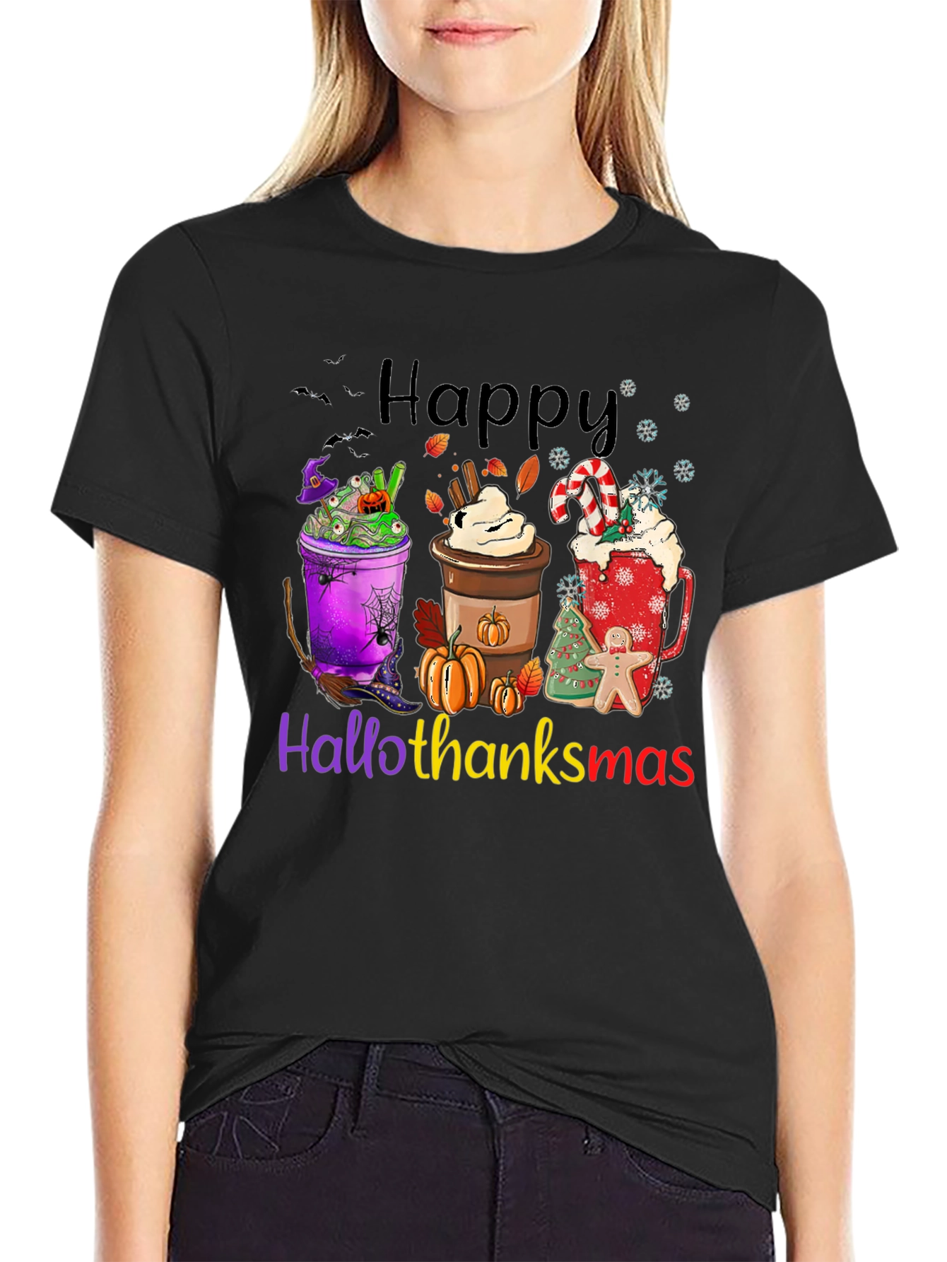 Happy Hallothanksmas T-Shirt