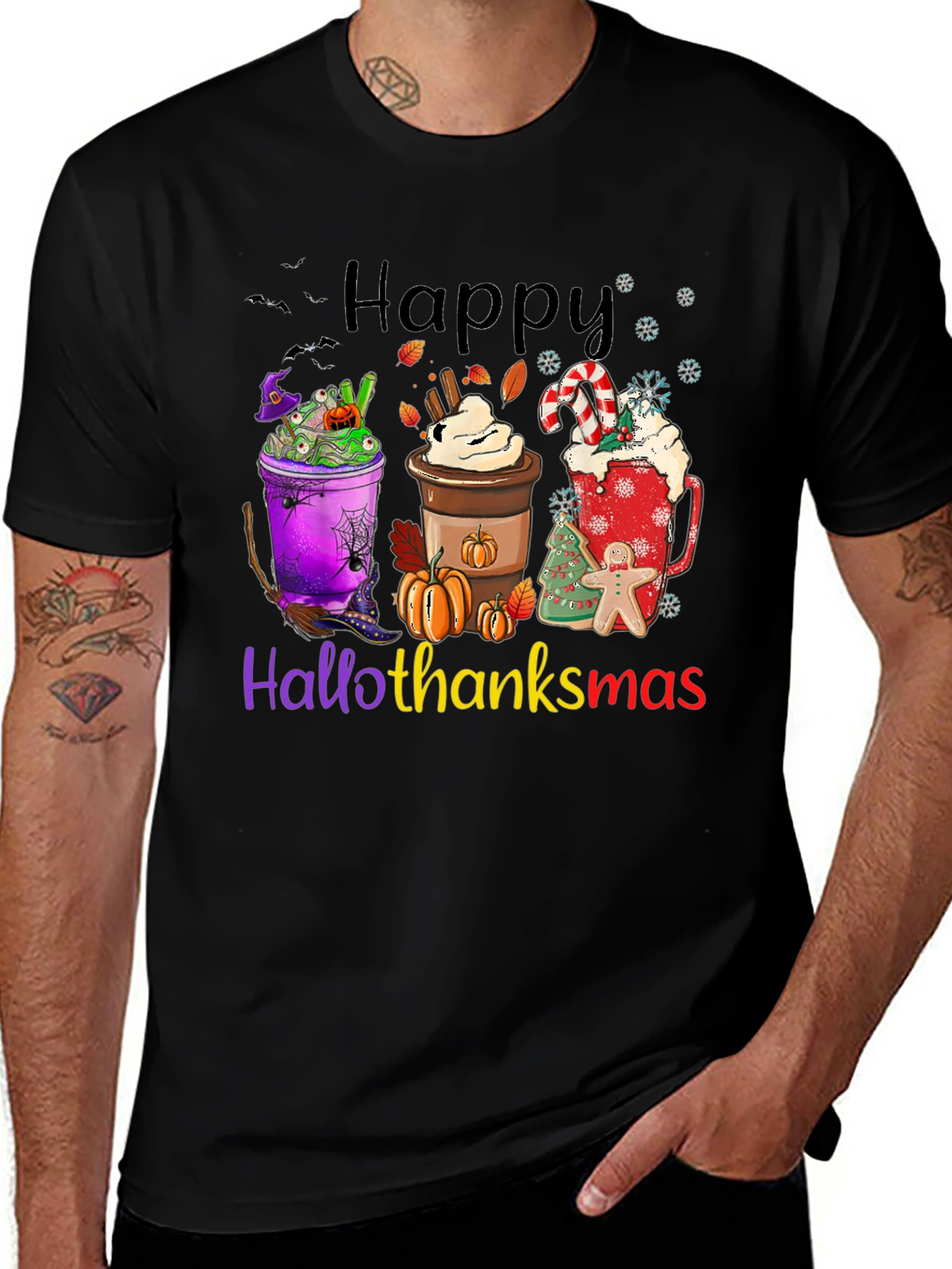 Happy Hallothanksmas T-Shirt
