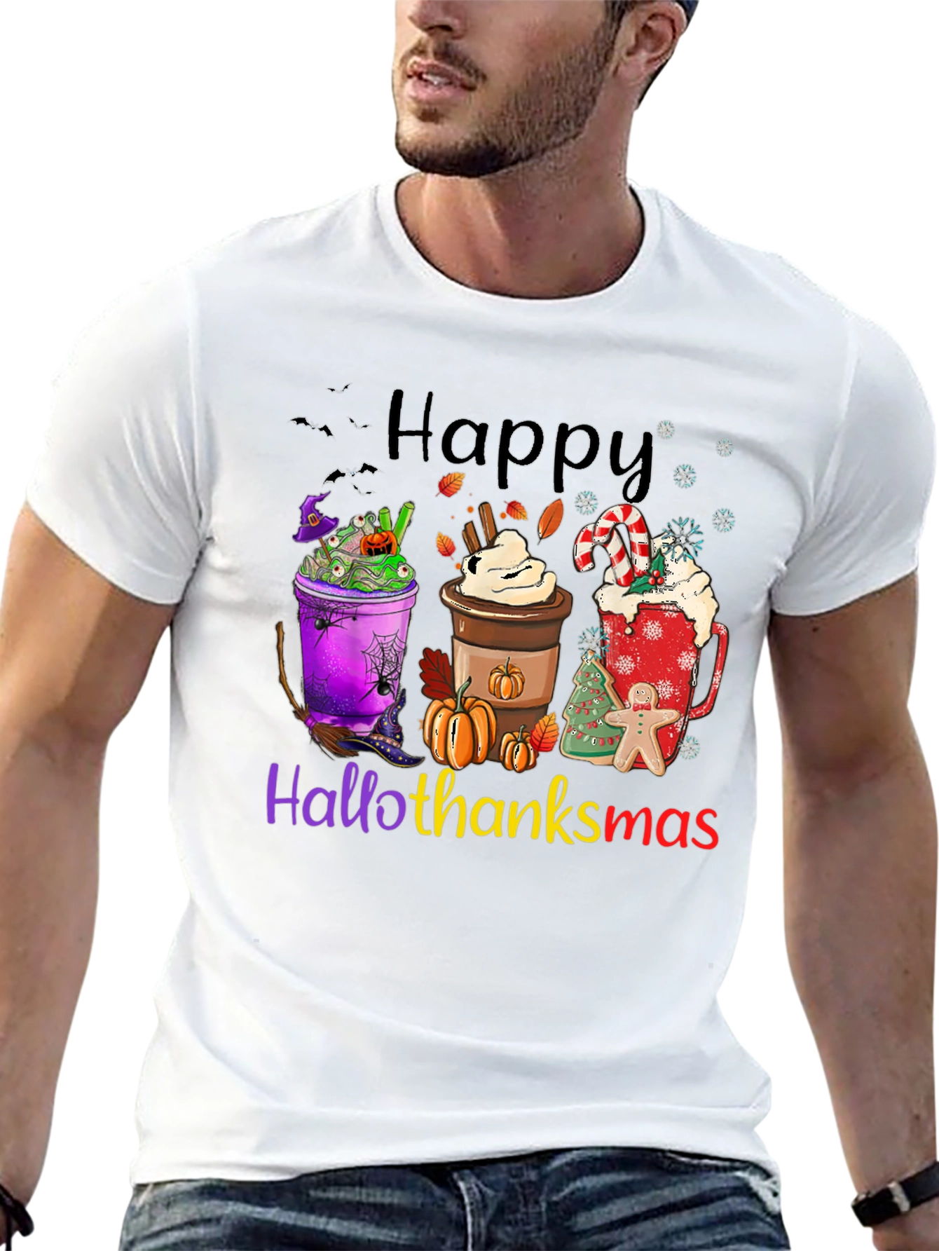 Happy Hallothanksmas T-Shirt