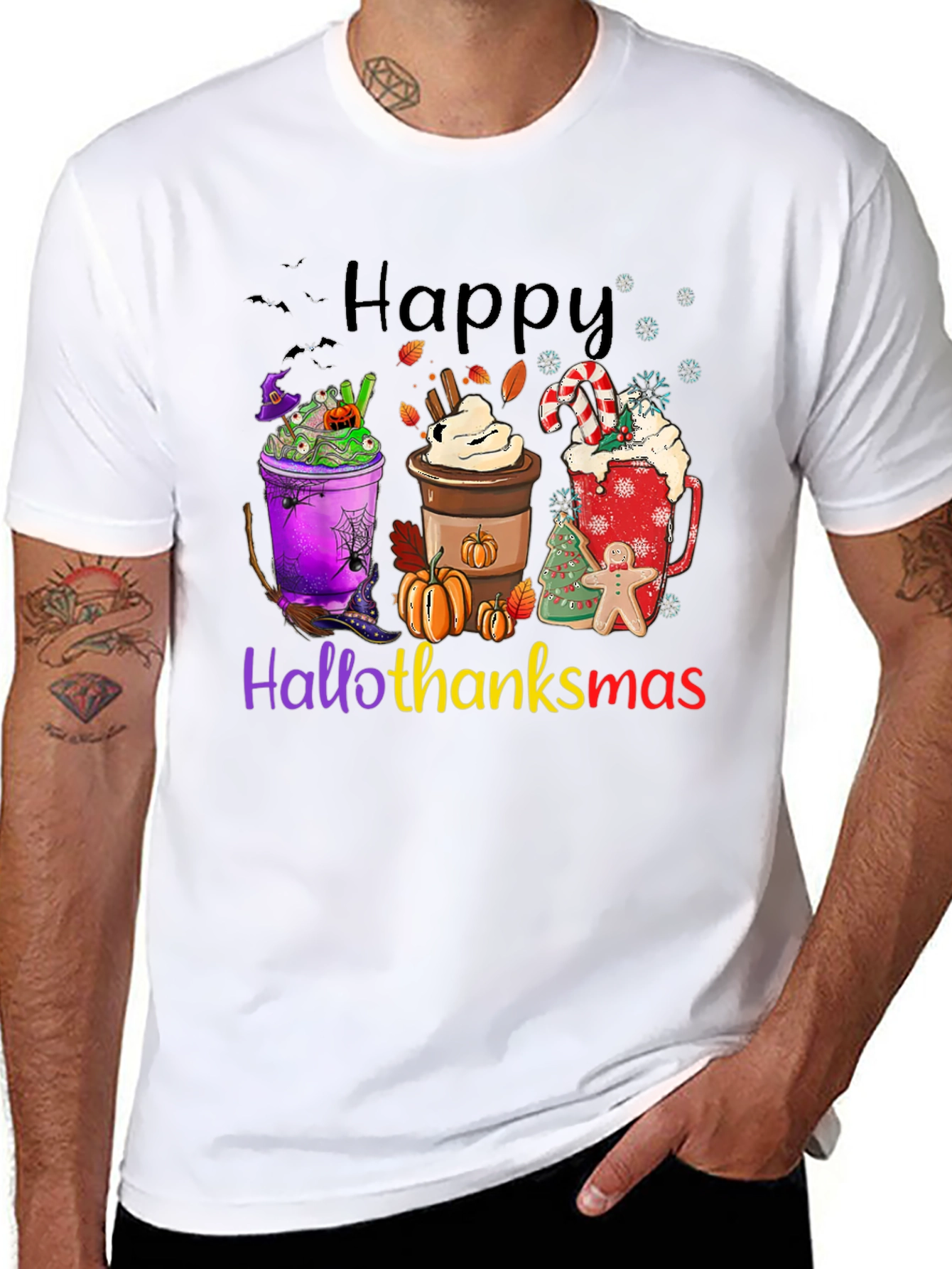 Happy Hallothanksmas T-Shirt