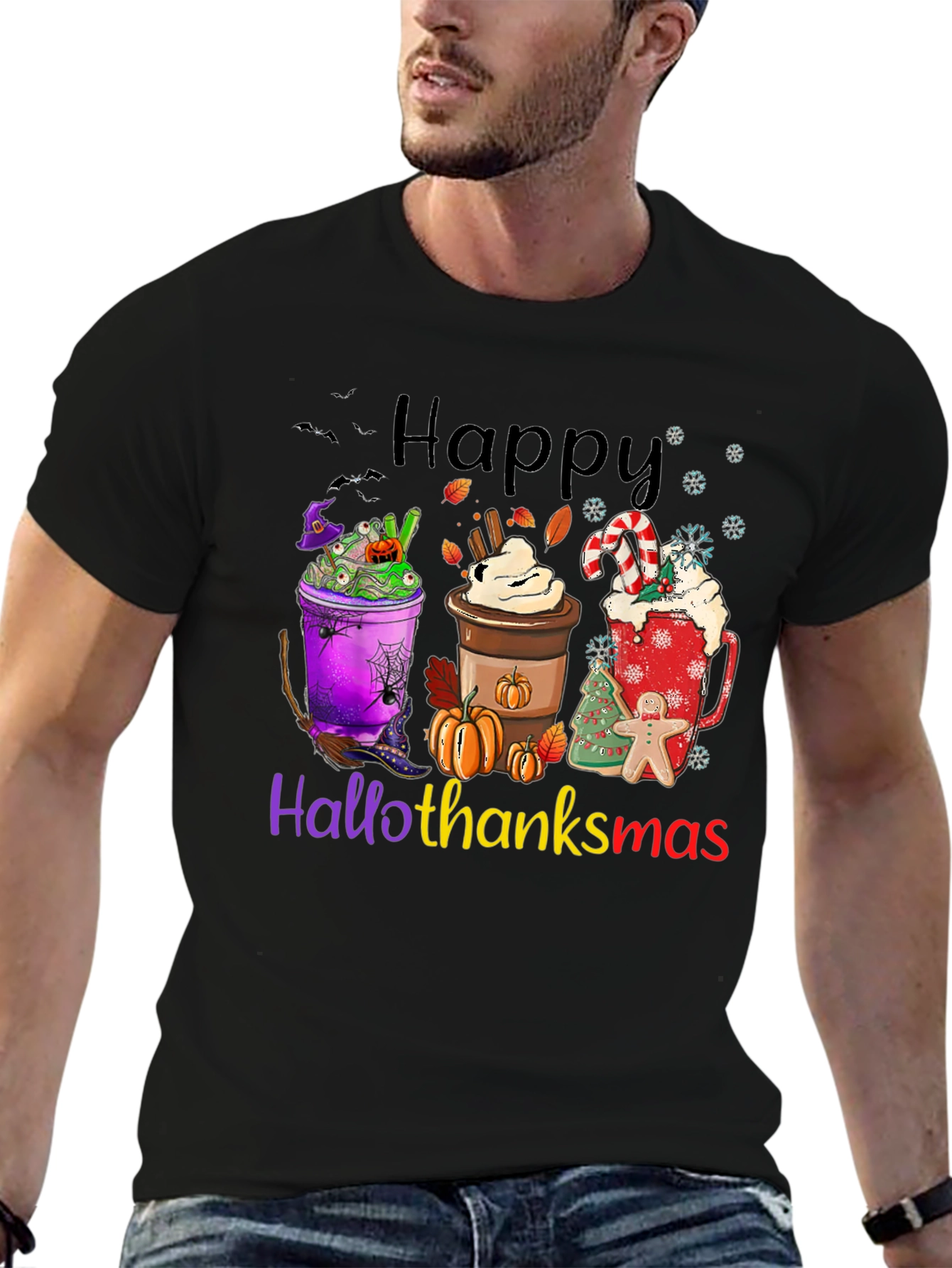 Happy Hallothanksmas T-Shirt