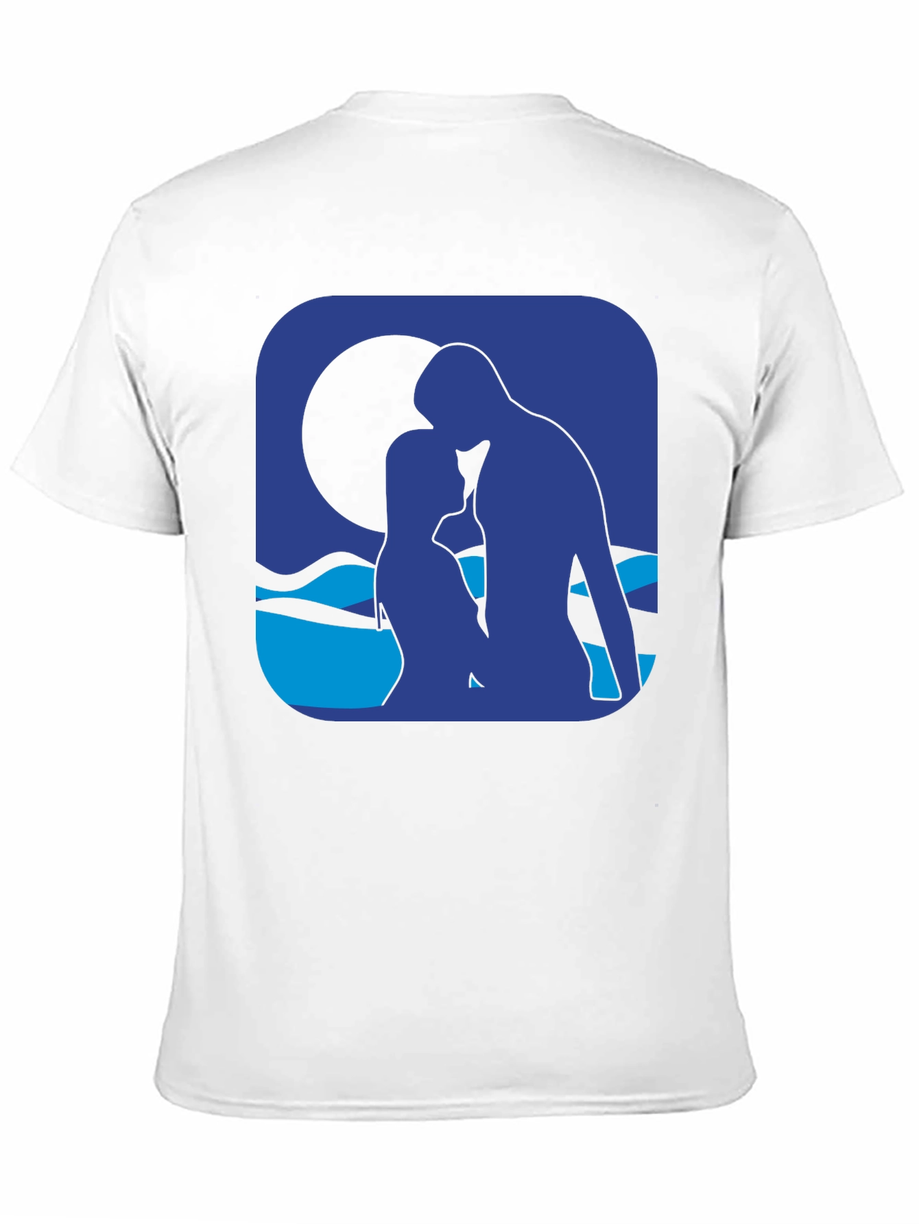 Romantic Silhouette Graphic T-Shirt