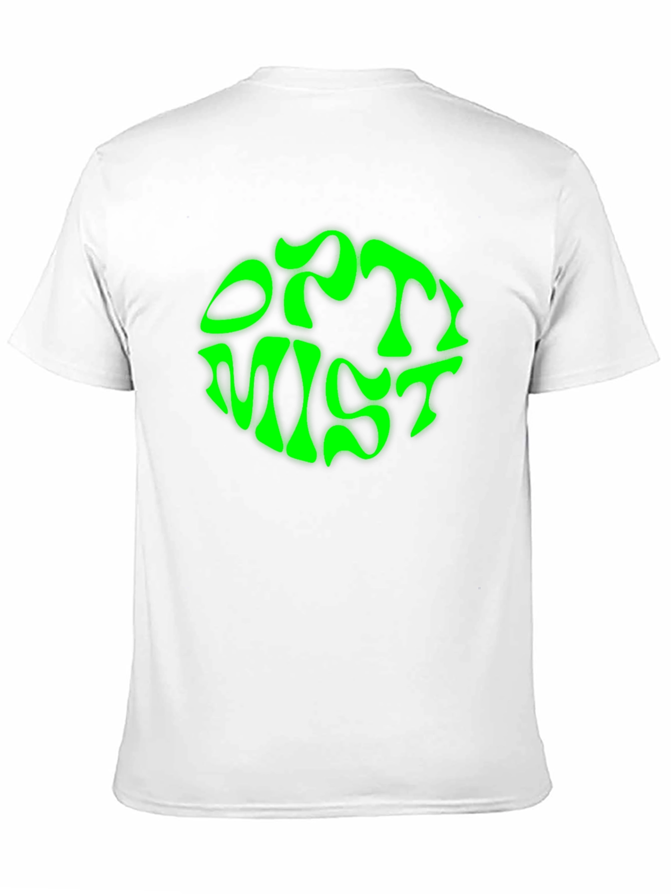 Optimist Black T-Shirt - Bold Graphic Tee
