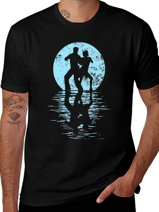 Moonlight Dancers Tee - Silhouette Dance T-Shirt