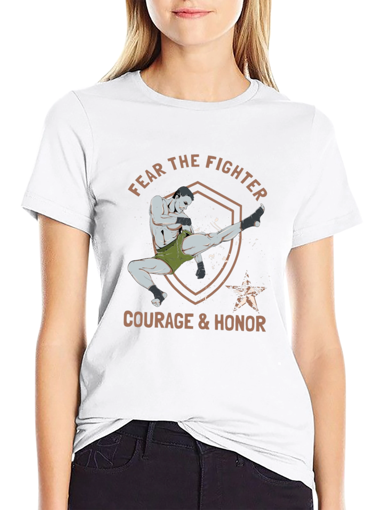 Fear the Fighter Graphic Tee