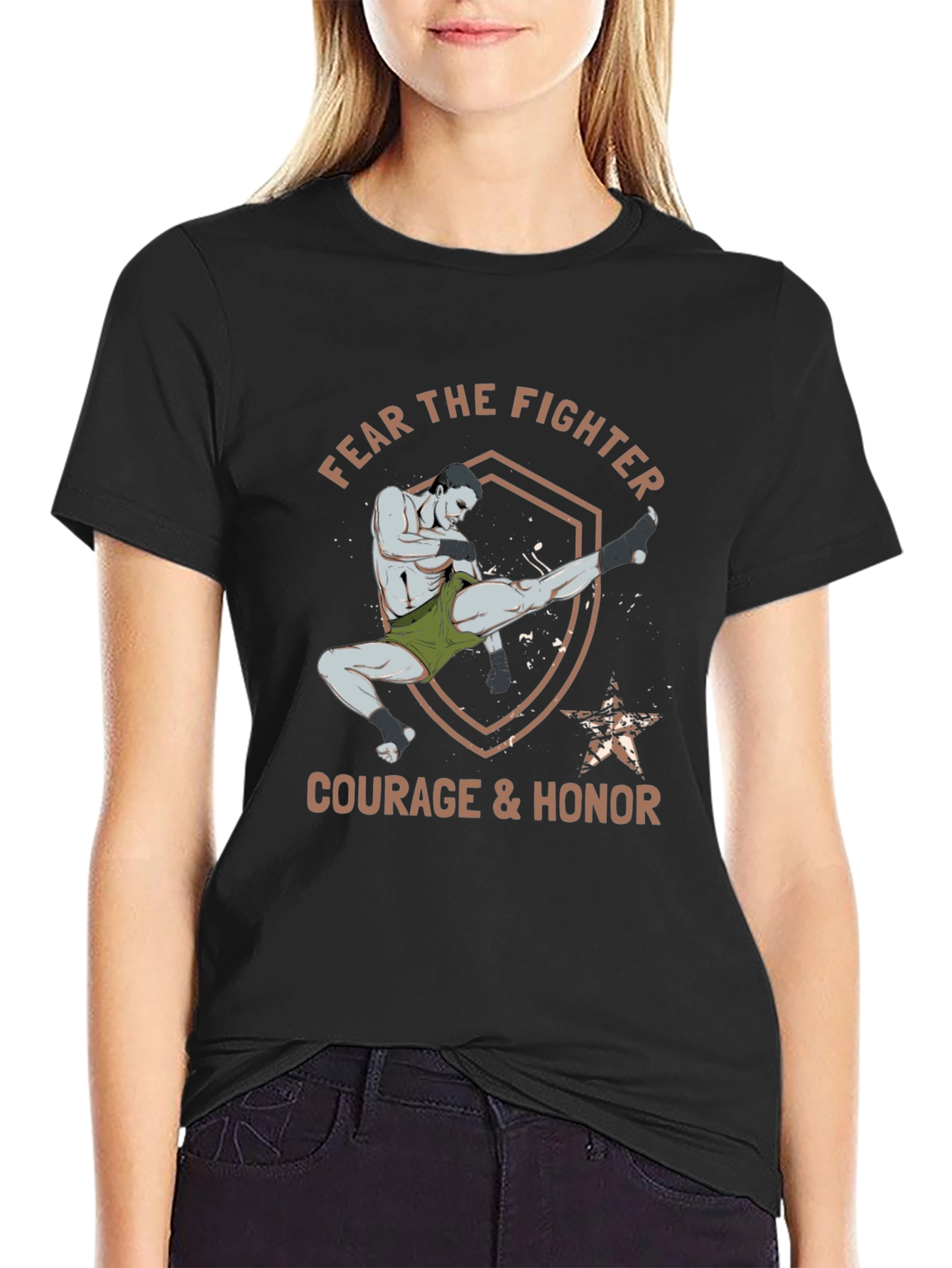 Fear the Fighter Graphic Tee