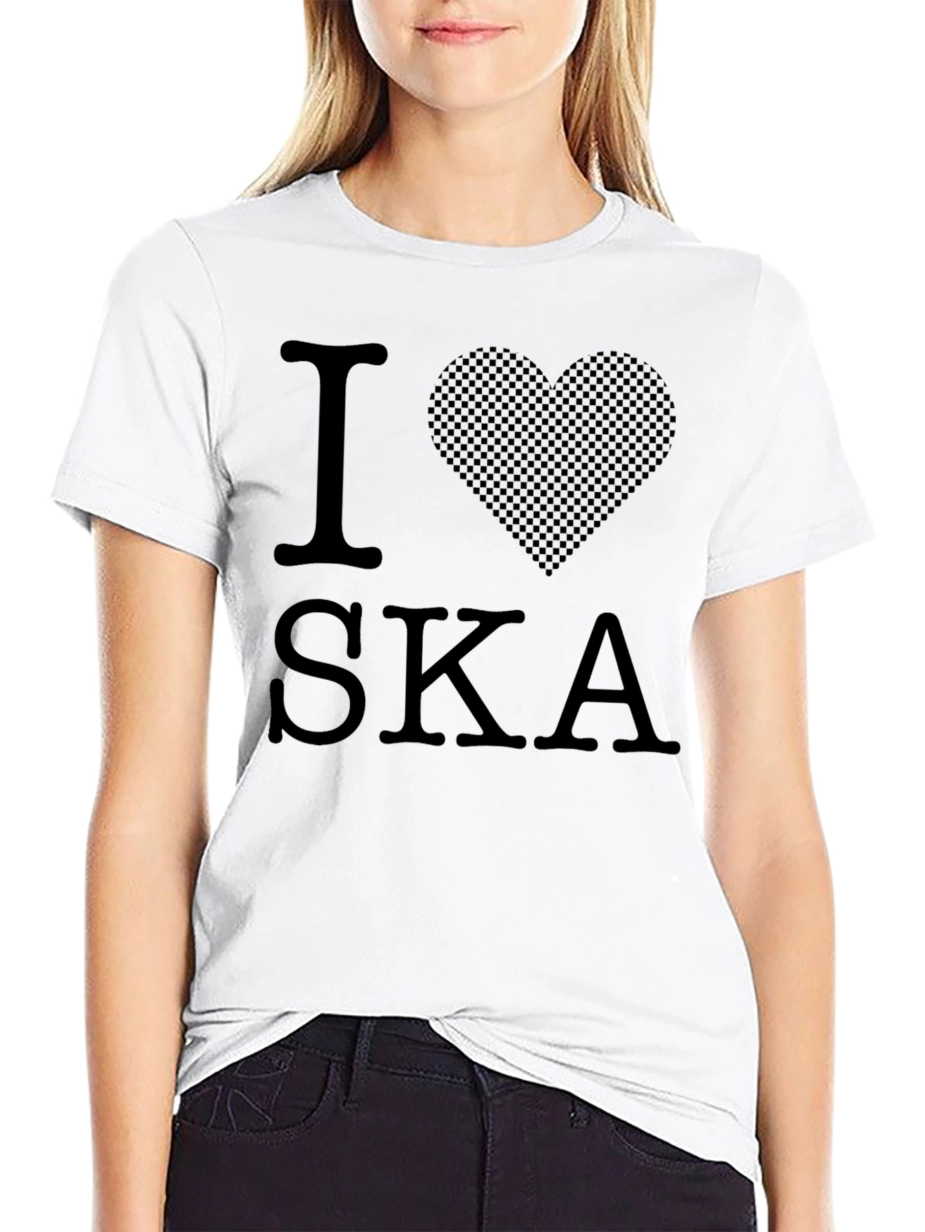 I Love Ska Black T-Shirt - Music Tee