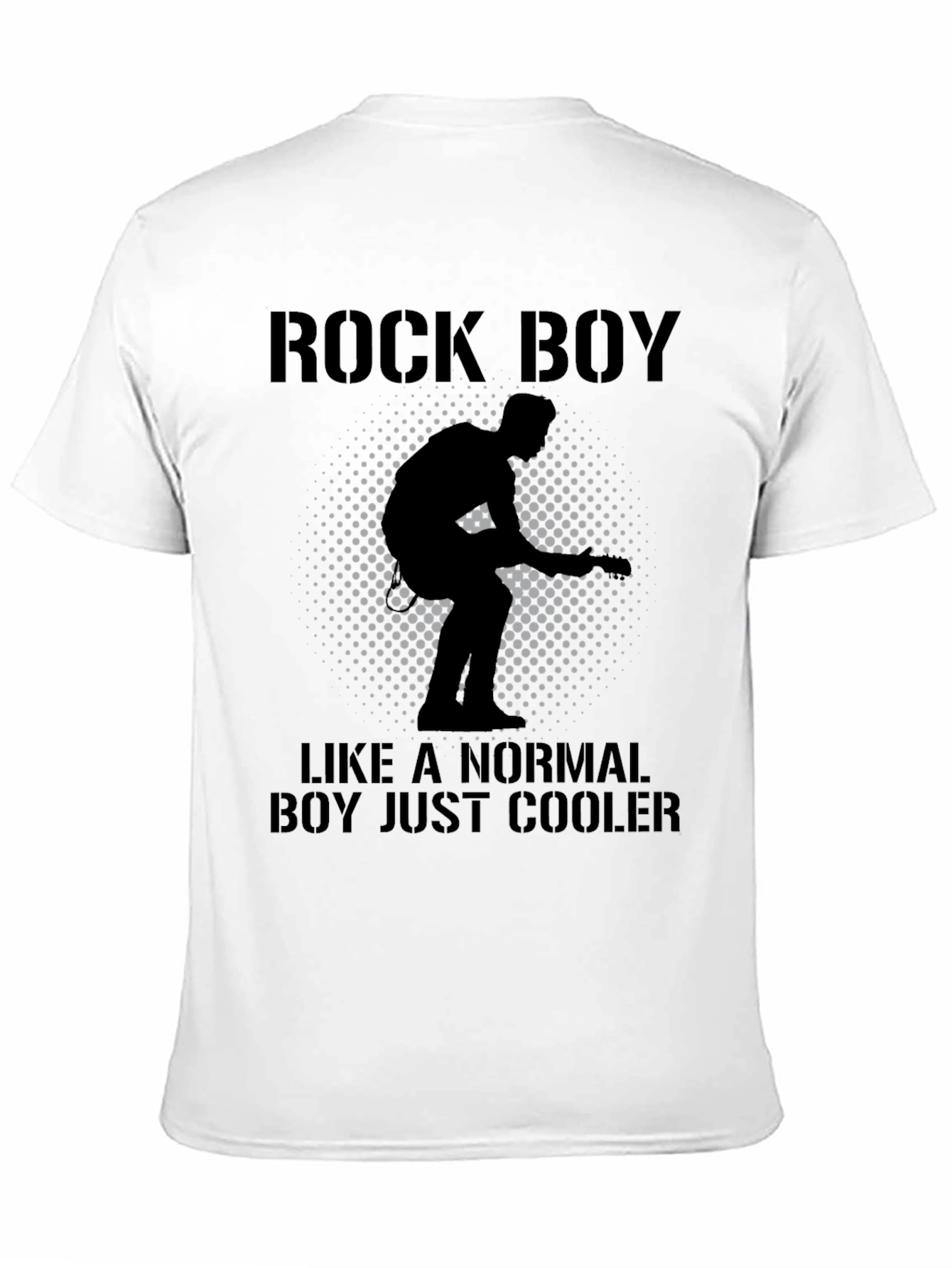 Rock Boy Tee - Cool Guitarist Design