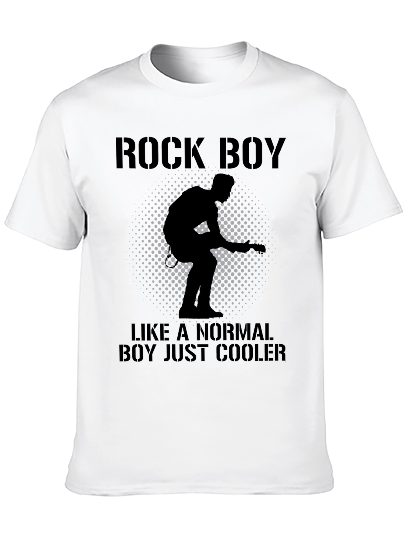Rock Boy Tee - Cool Guitarist Design
