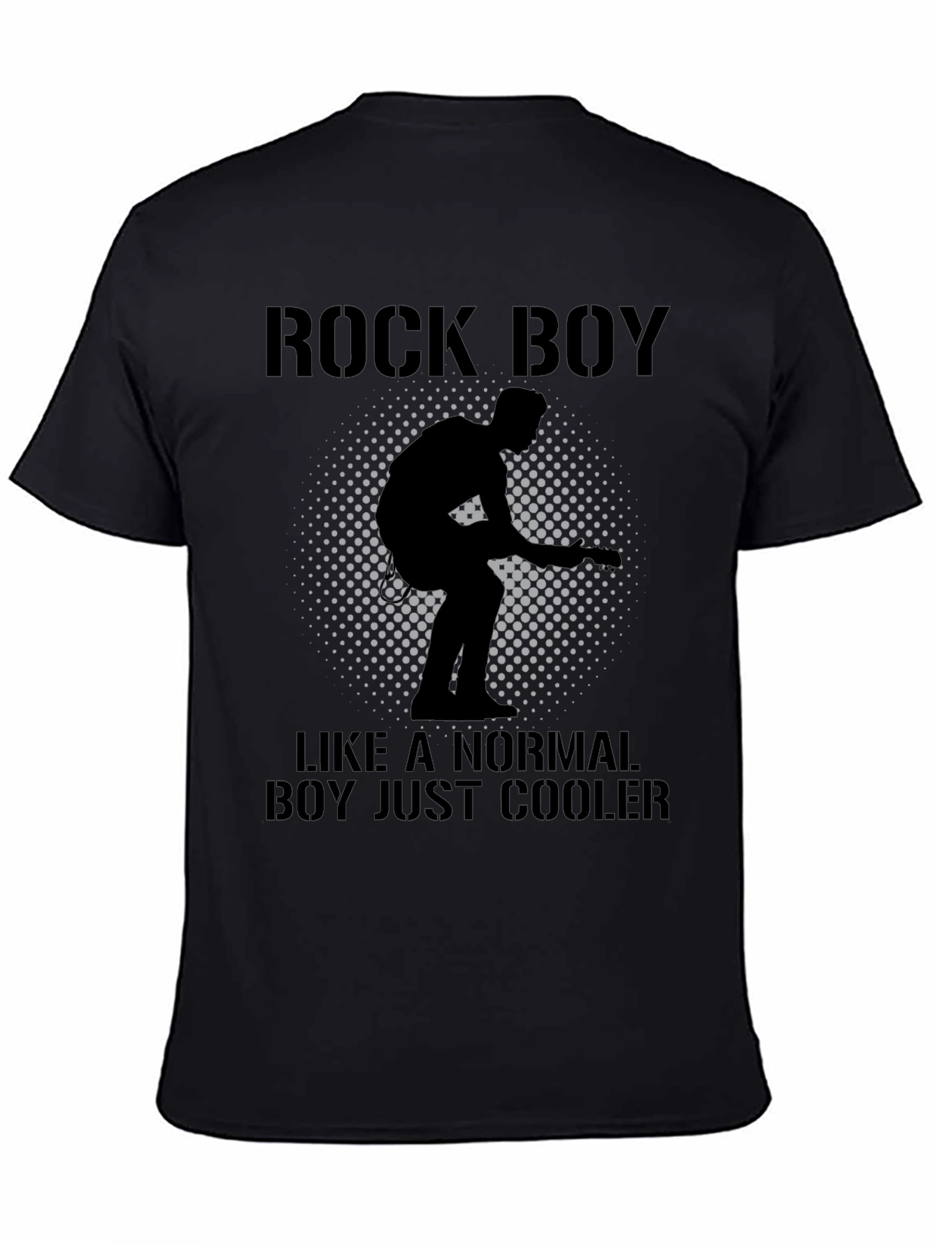 Rock Boy Tee - Cool Guitarist Design