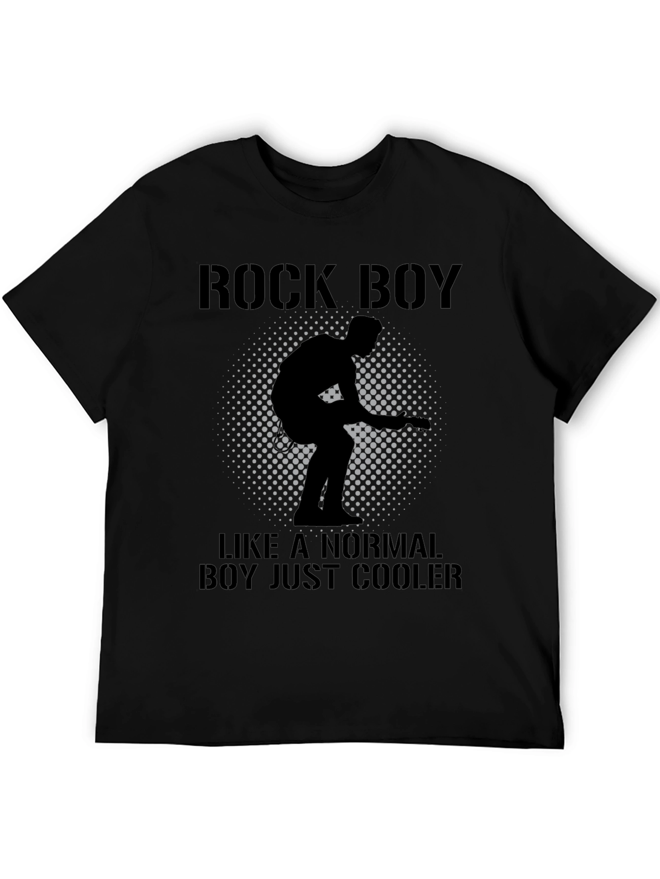 Rock Boy Tee - Cool Guitarist Design