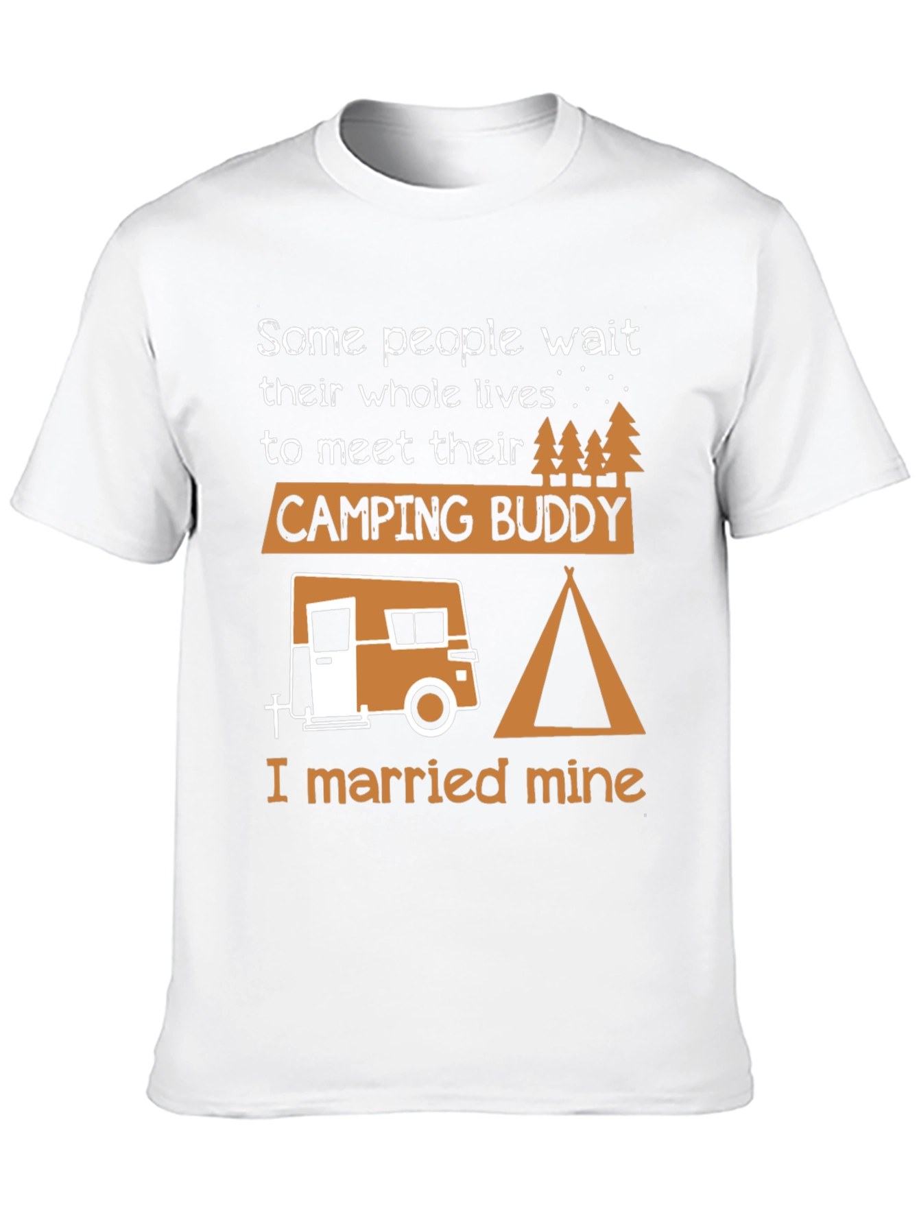 Camping Buddy Graphic Tee - I Married Mine