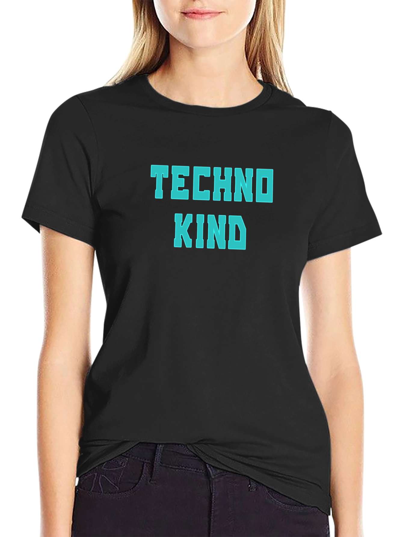 Techno Kind Black T-Shirt