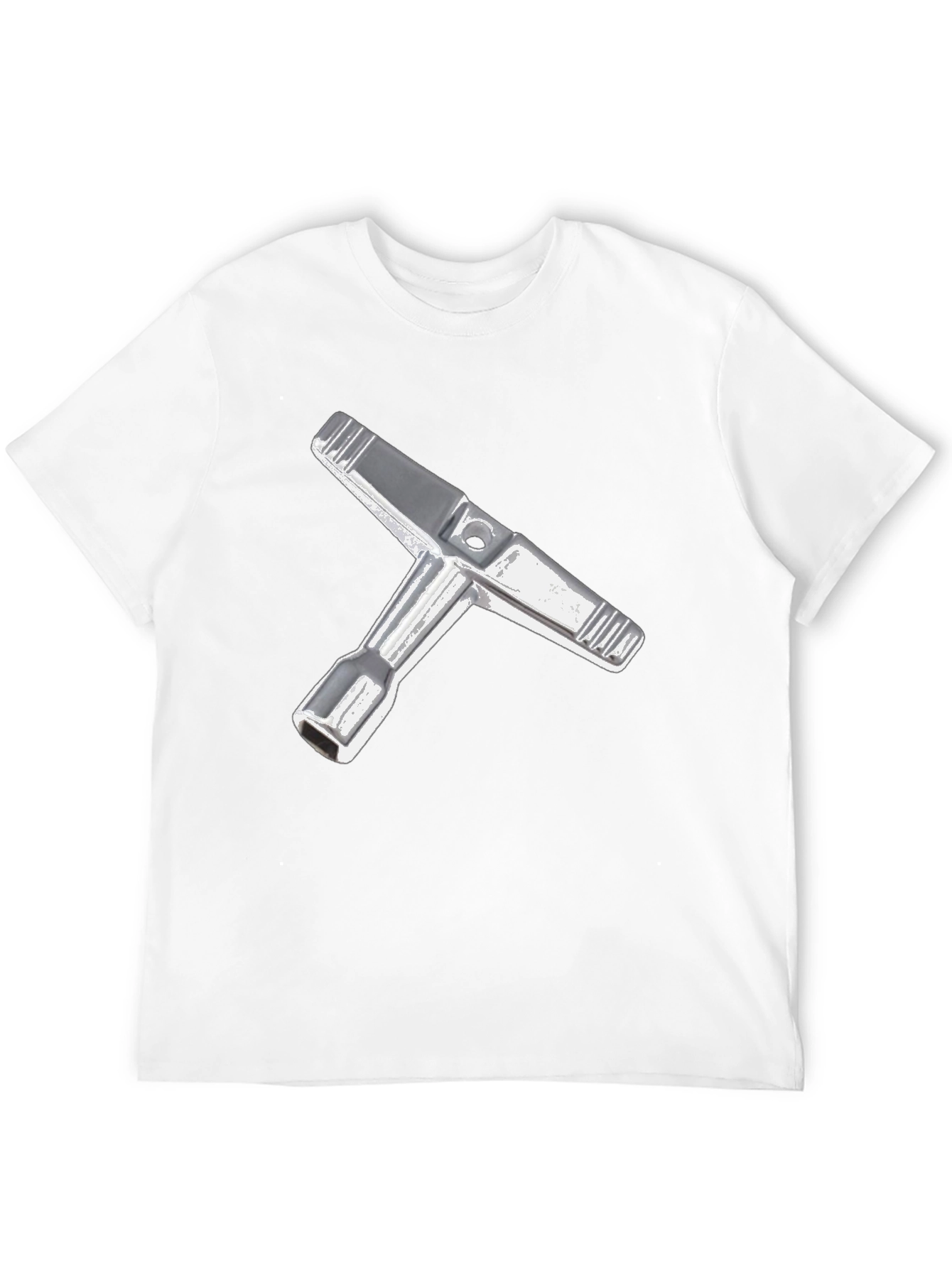 Black T-Shirt with Tool Graphic