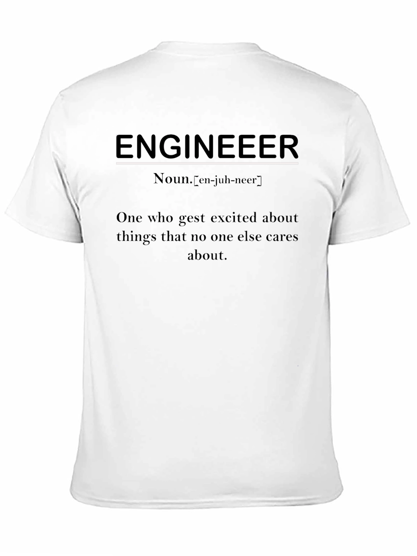 Engineer Definition Graphic Tee