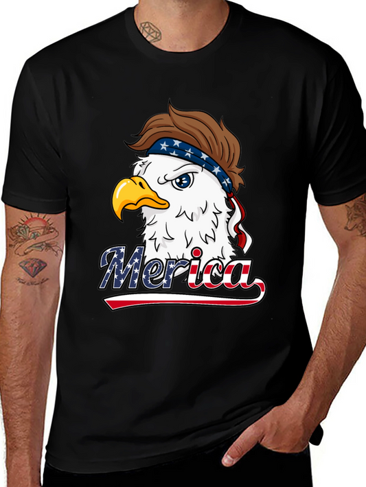 Patriotic Eagle Merica T-Shirt