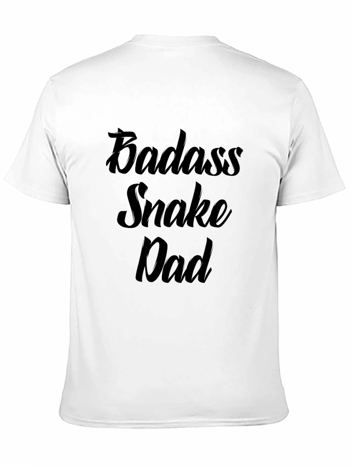 Badass Snake Dad T-Shirt - Cool Animal Lover Tee