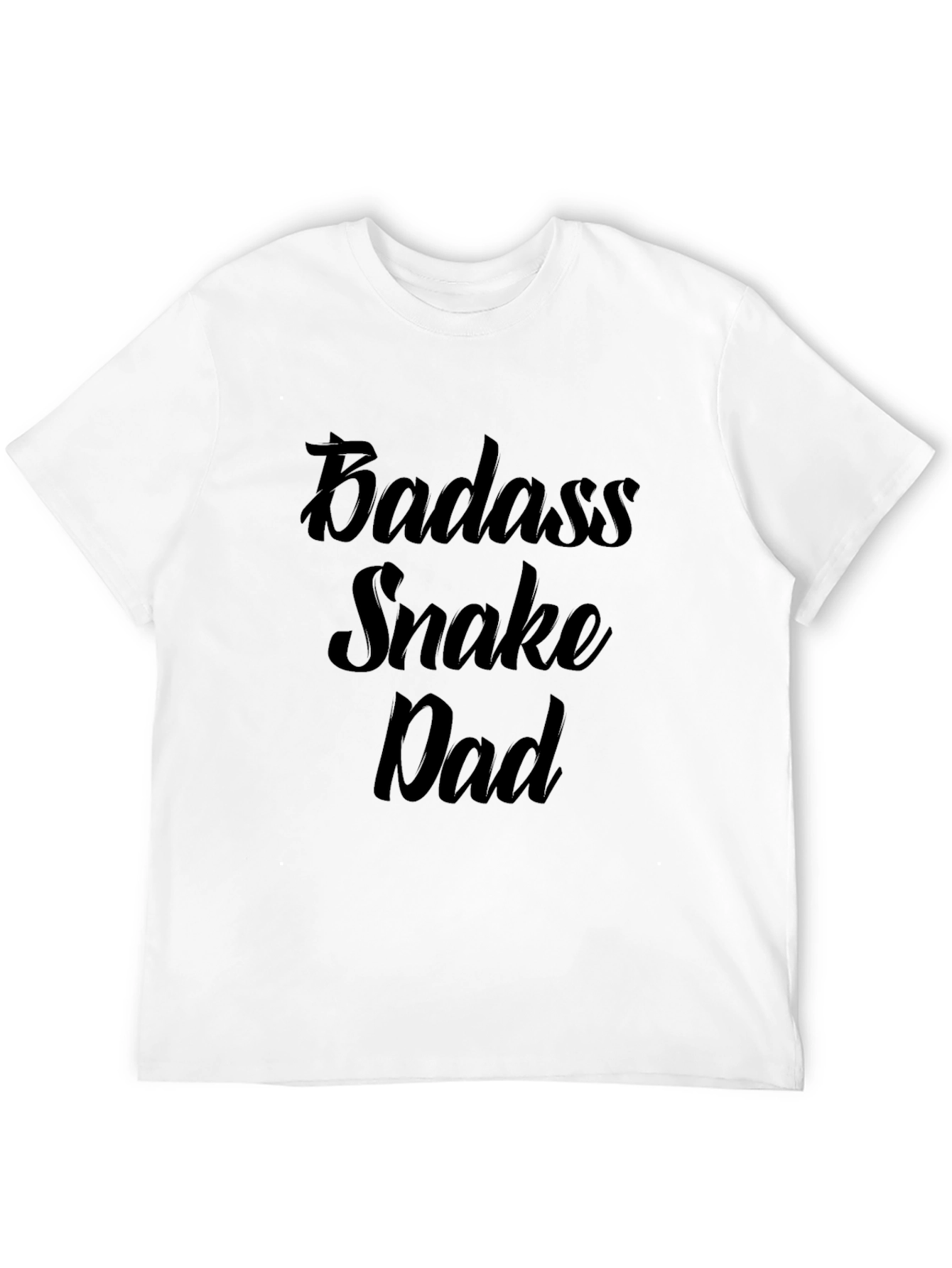 Badass Snake Dad T-Shirt - Cool Animal Lover Tee