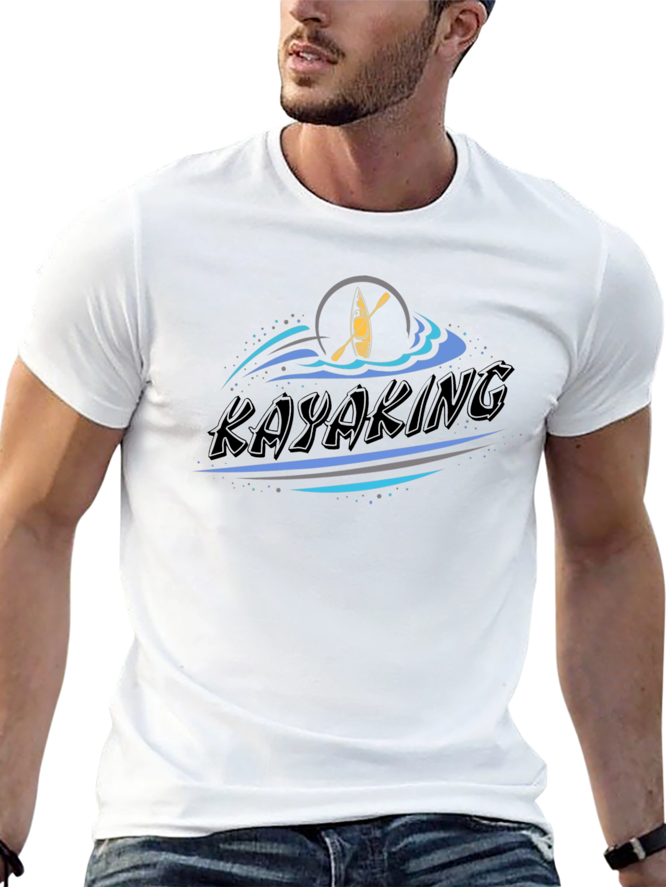 Kayaking Adventure Graphic T-Shirt
