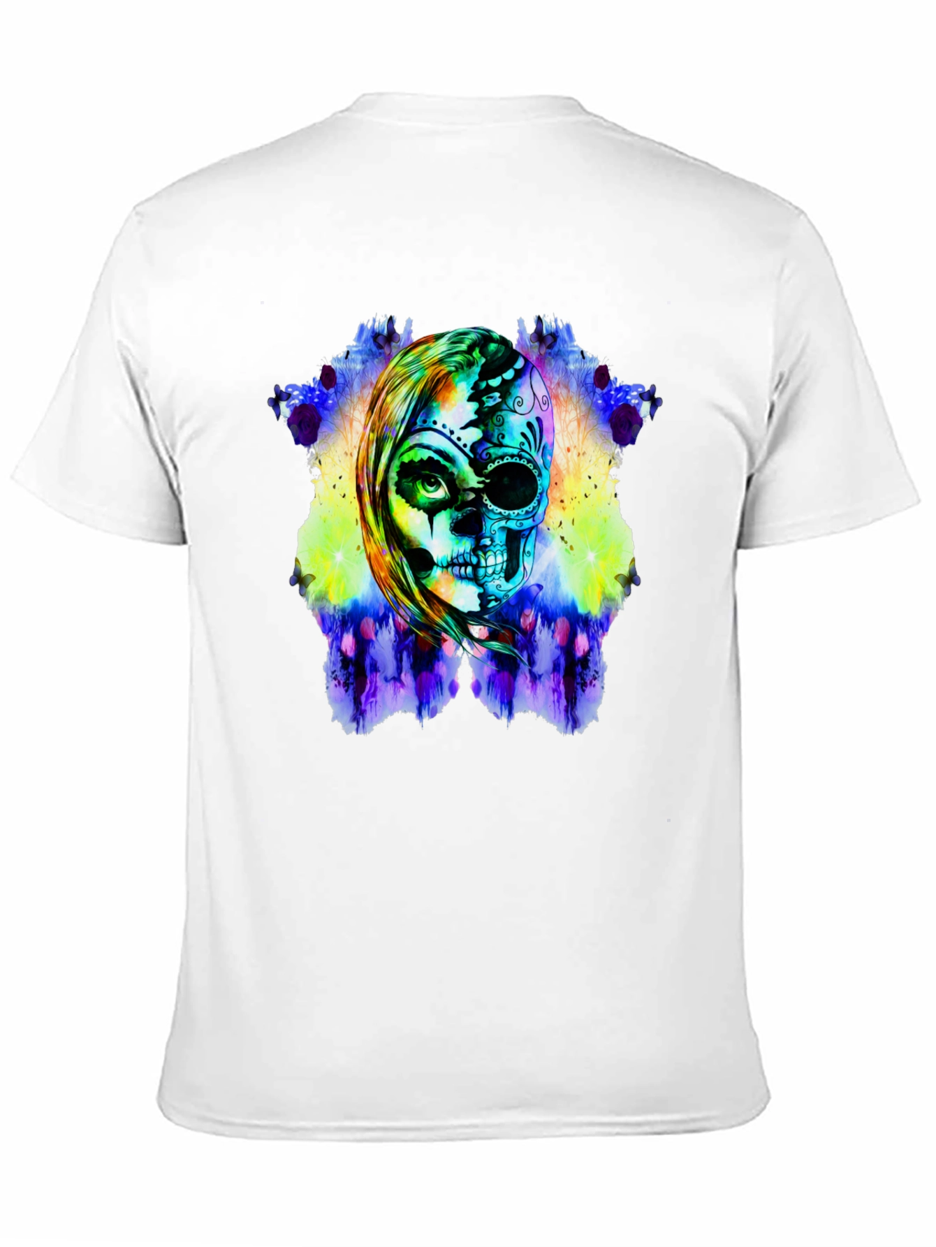 Skull Art Graphic Tee - Unique Design
