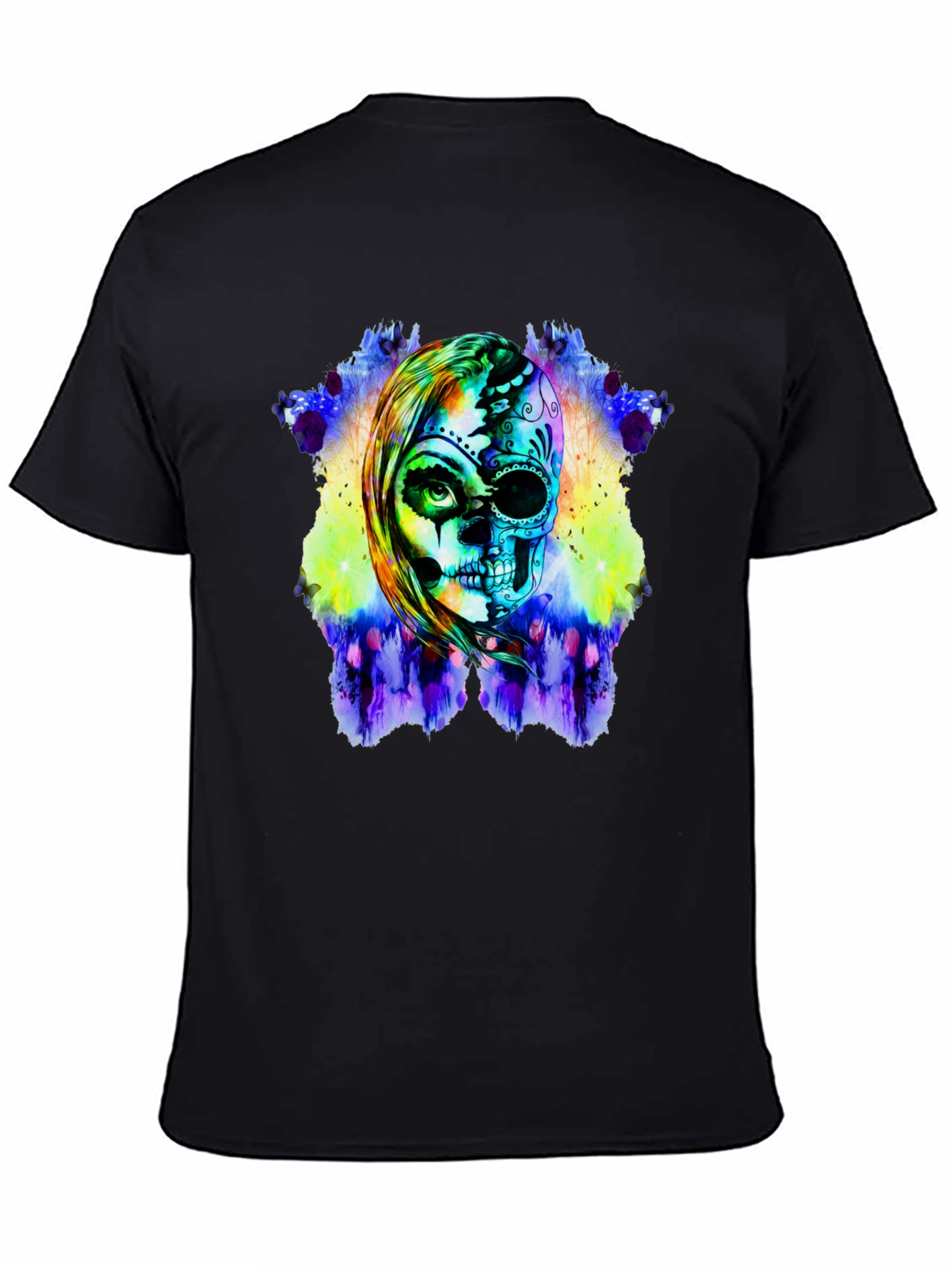 Skull Art Graphic Tee - Unique Design