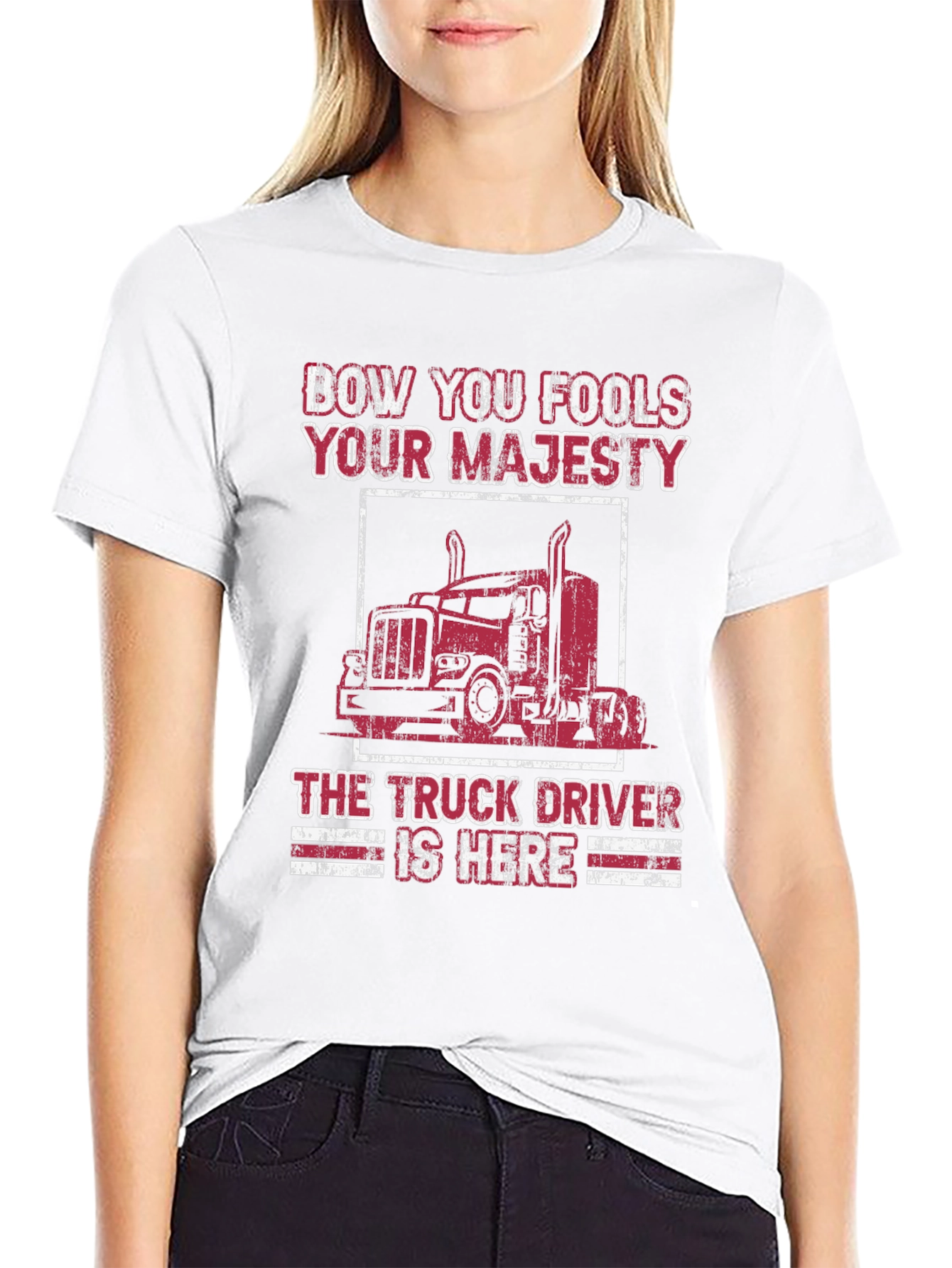 Truck Driver Majesty Graphic Tee