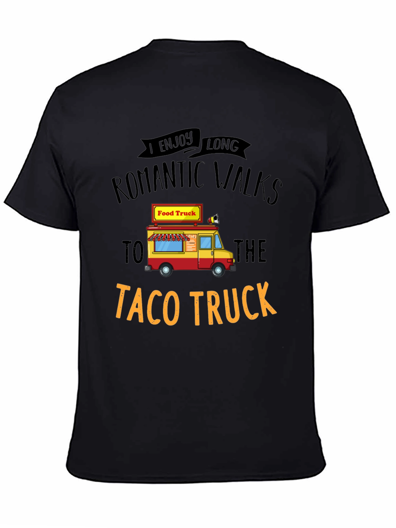 Taco Truck Romantic Walk Graphic Tee
